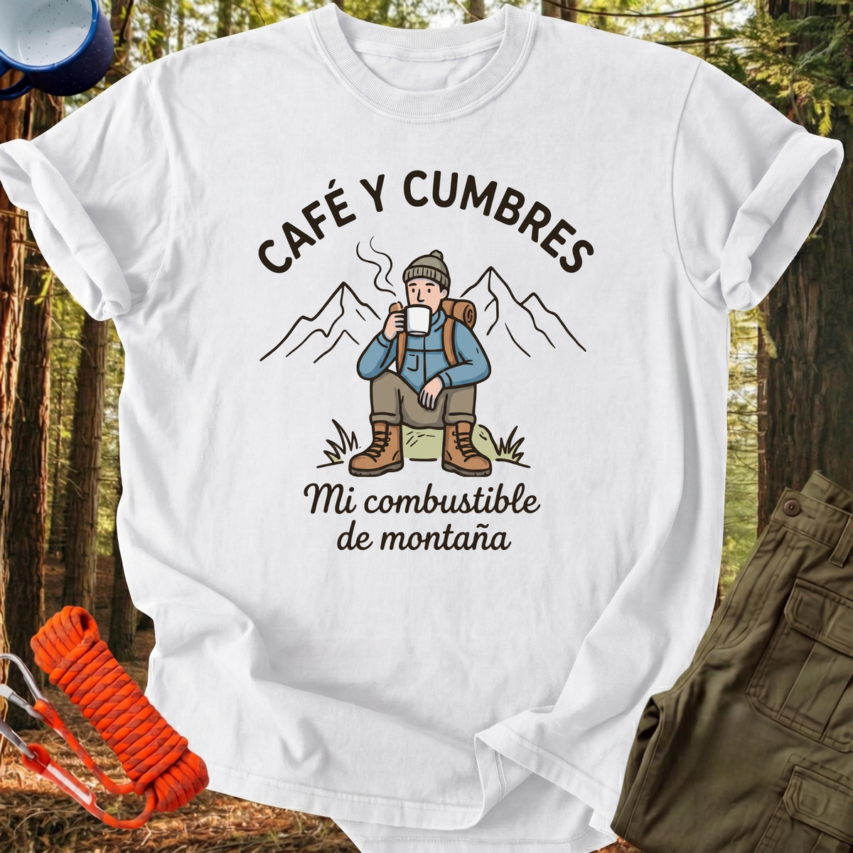Camiseta Café y Cumbres