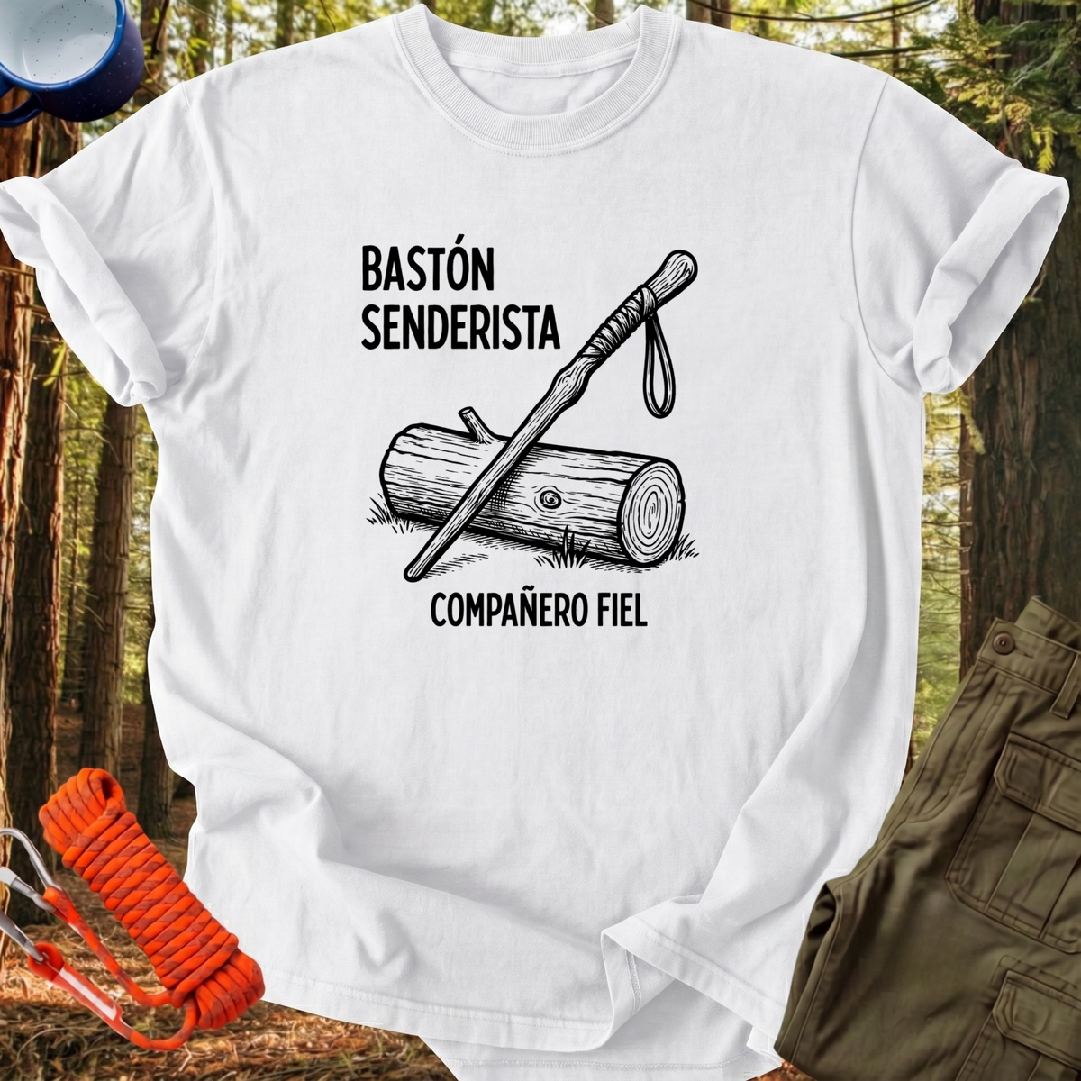 Camiseta Bastón Senderista