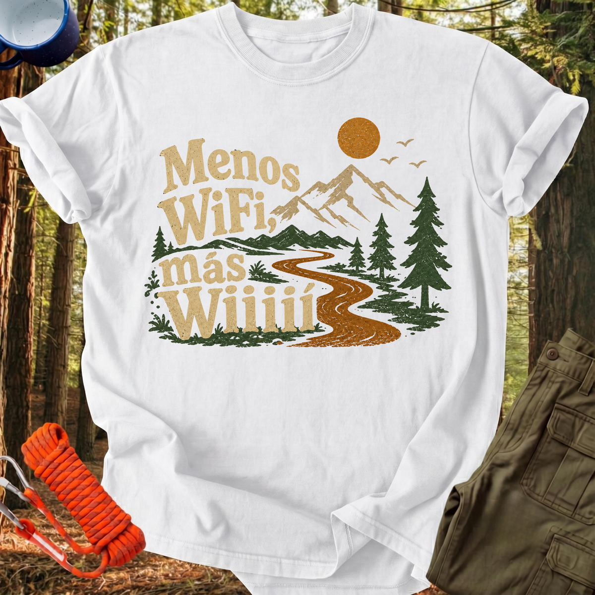 Camiseta Menos Wifi