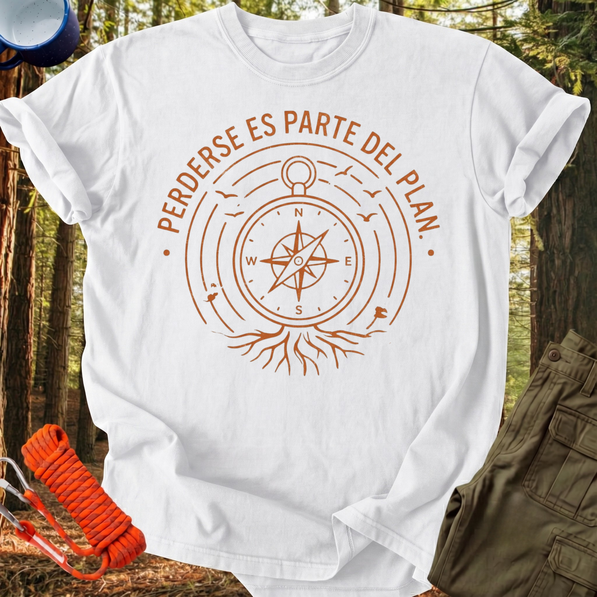 Camiseta Perderse es Parte del Plan
