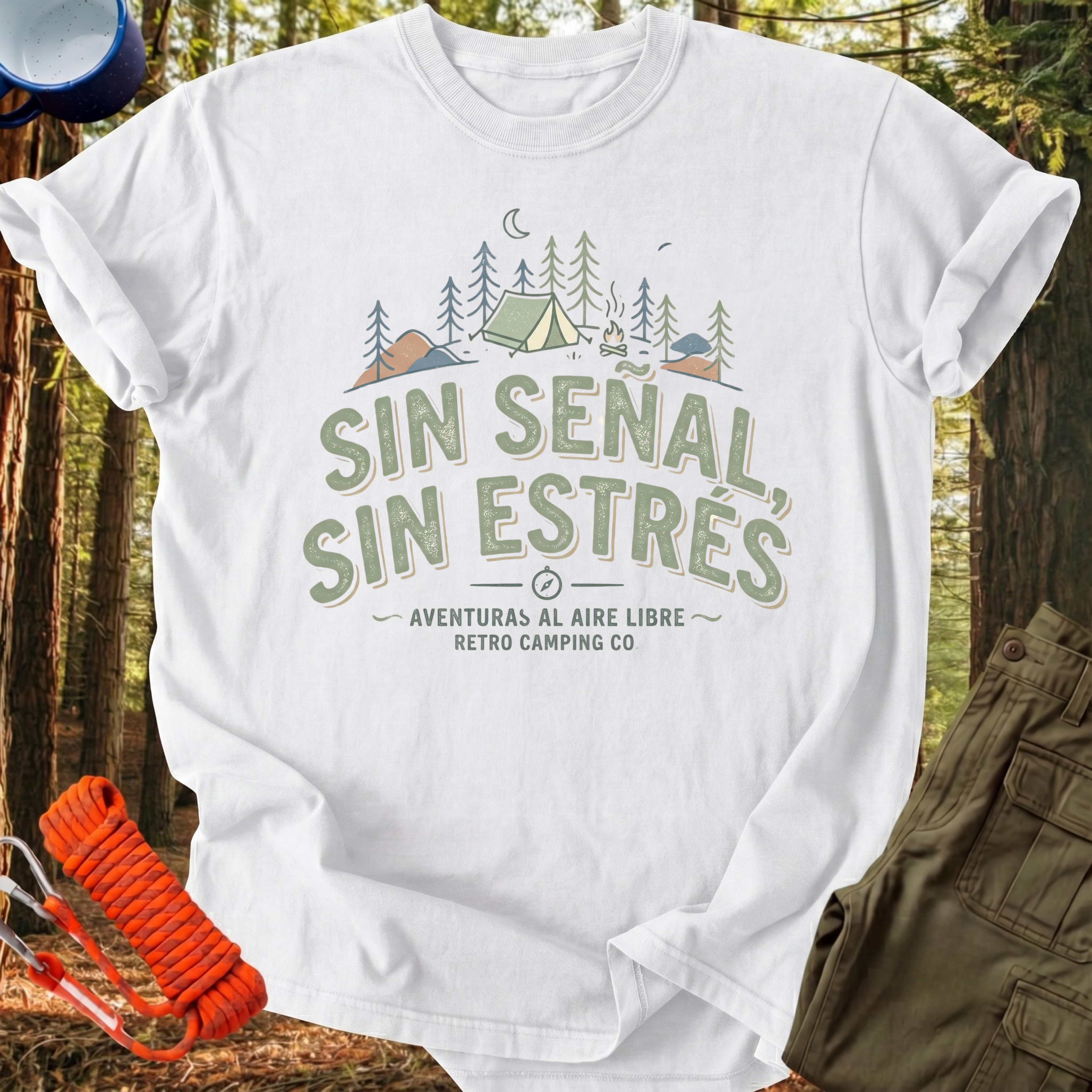 Camiseta Sin señal, Sin estrés