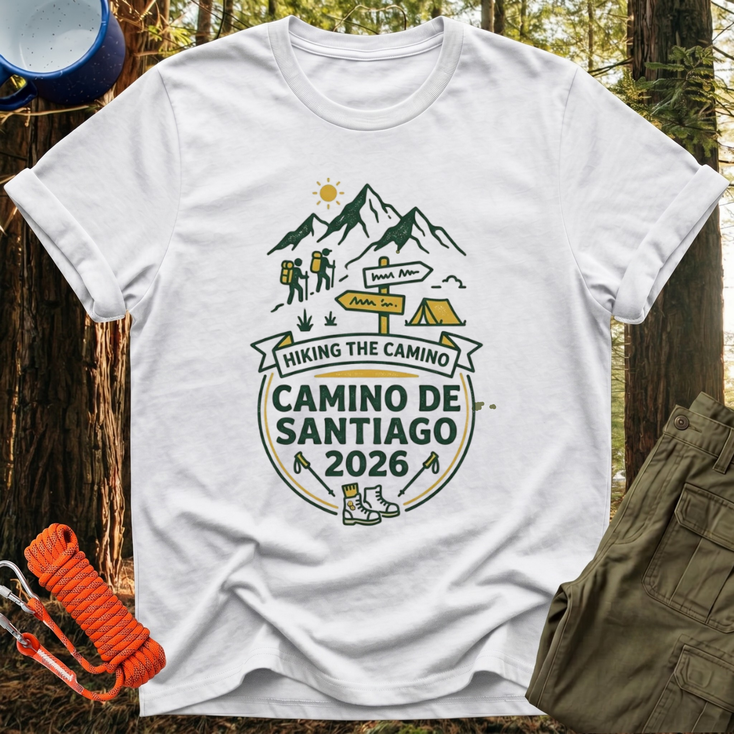 Camiseta Camino de Santiago