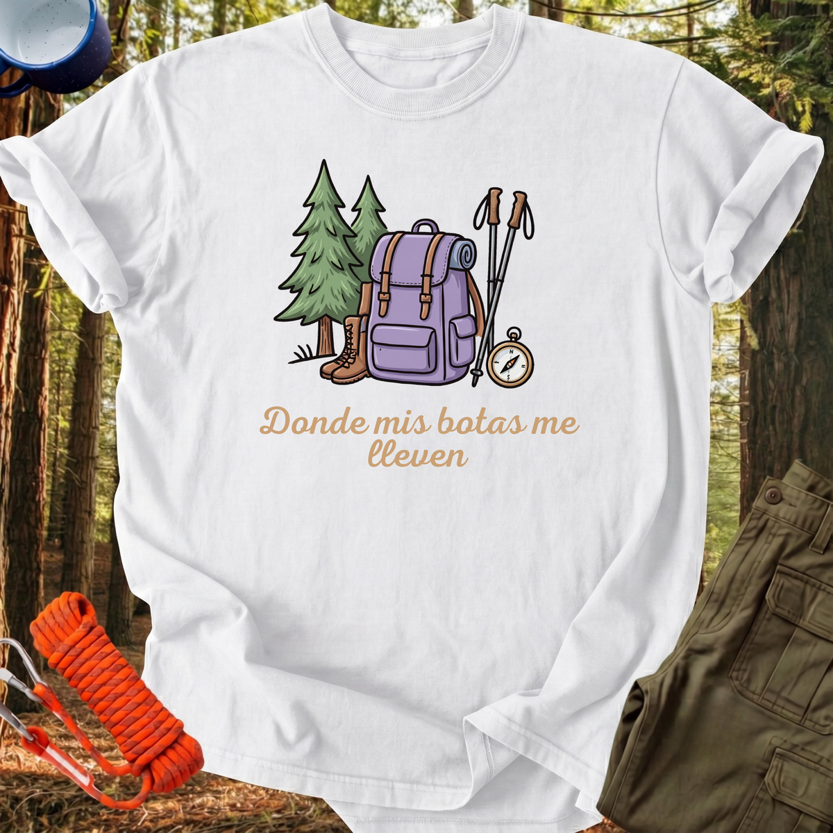 Camiseta Donde Mis Botas Me Lleven