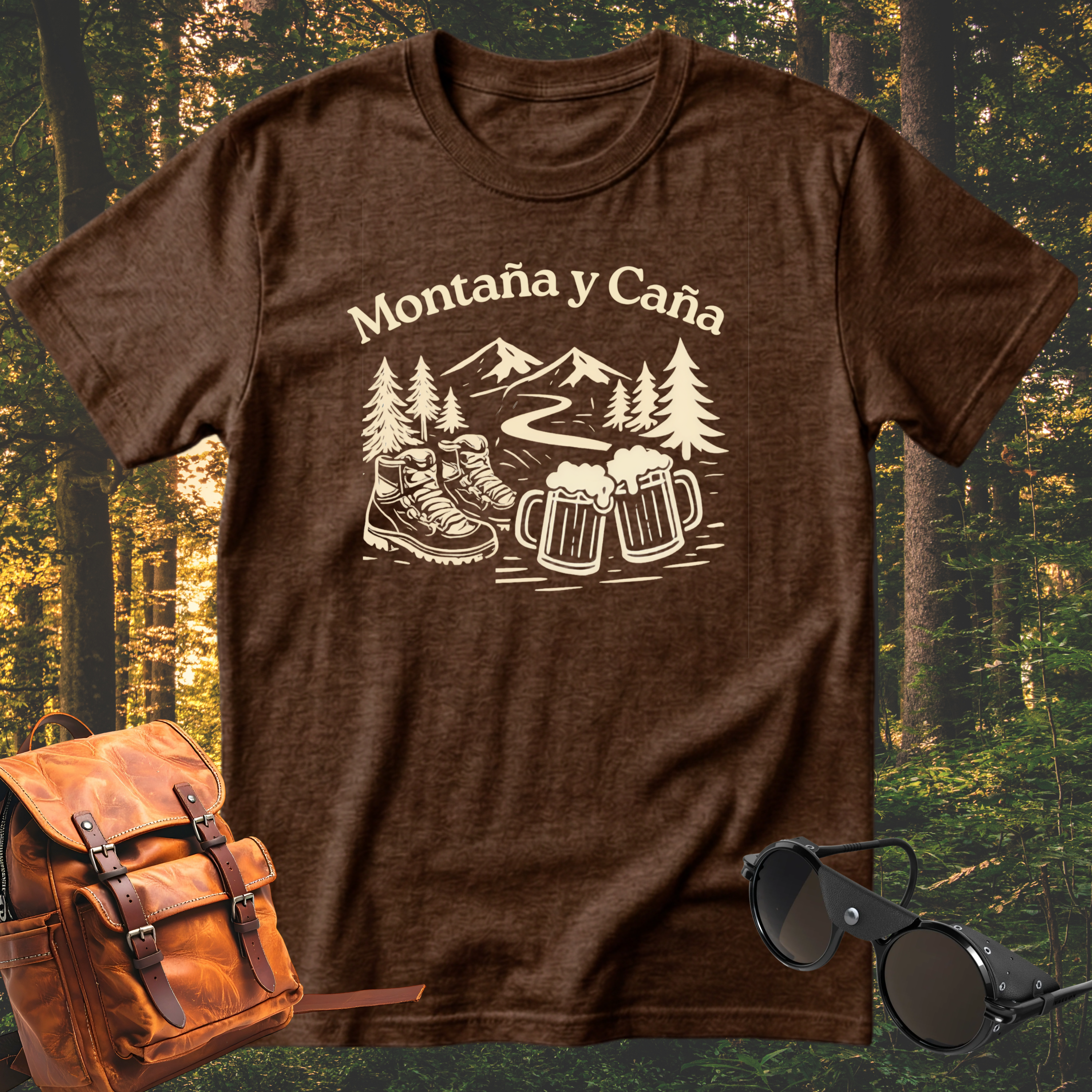 Camiseta Montaña y Caña
