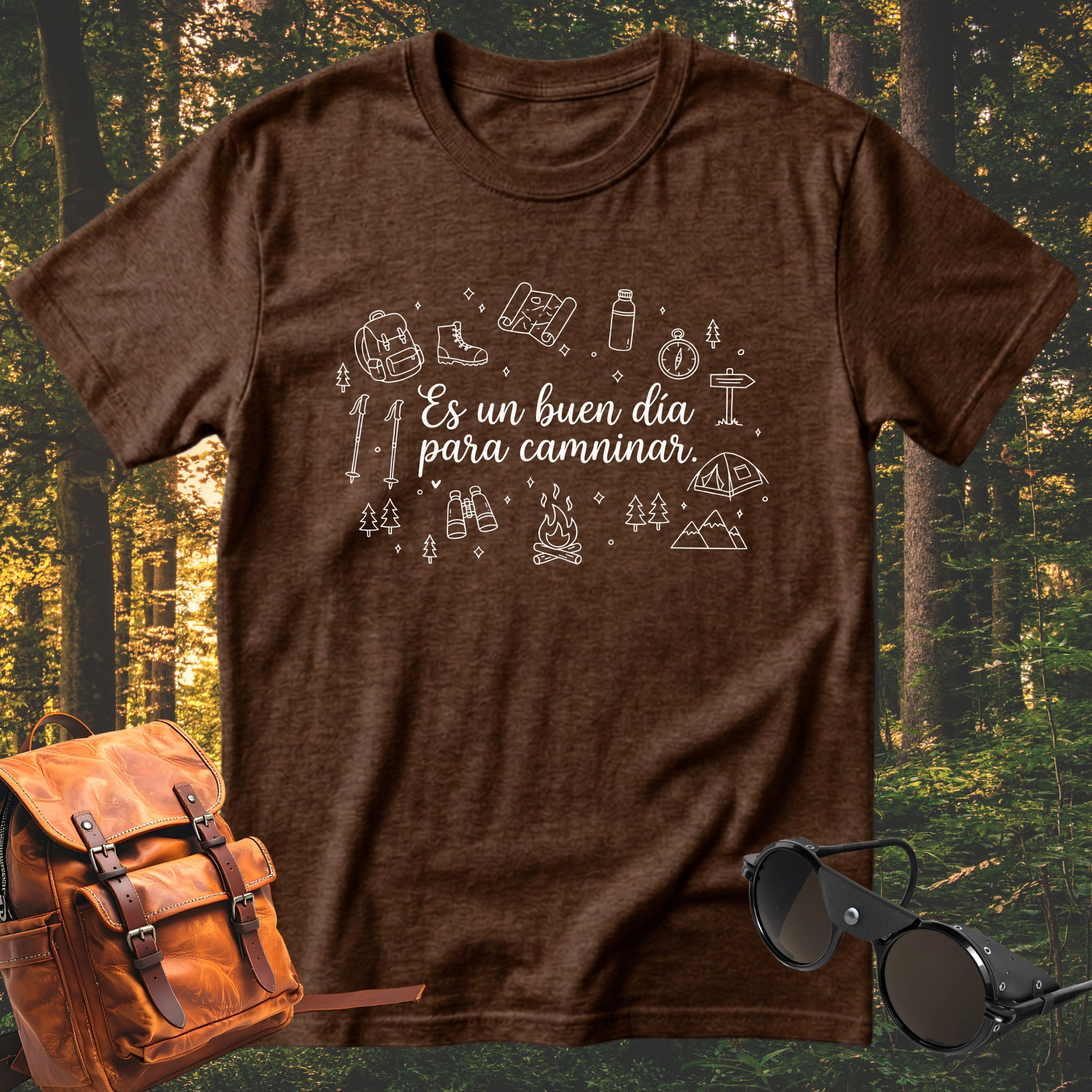 Camiseta Es un Buen dia Para Caminar