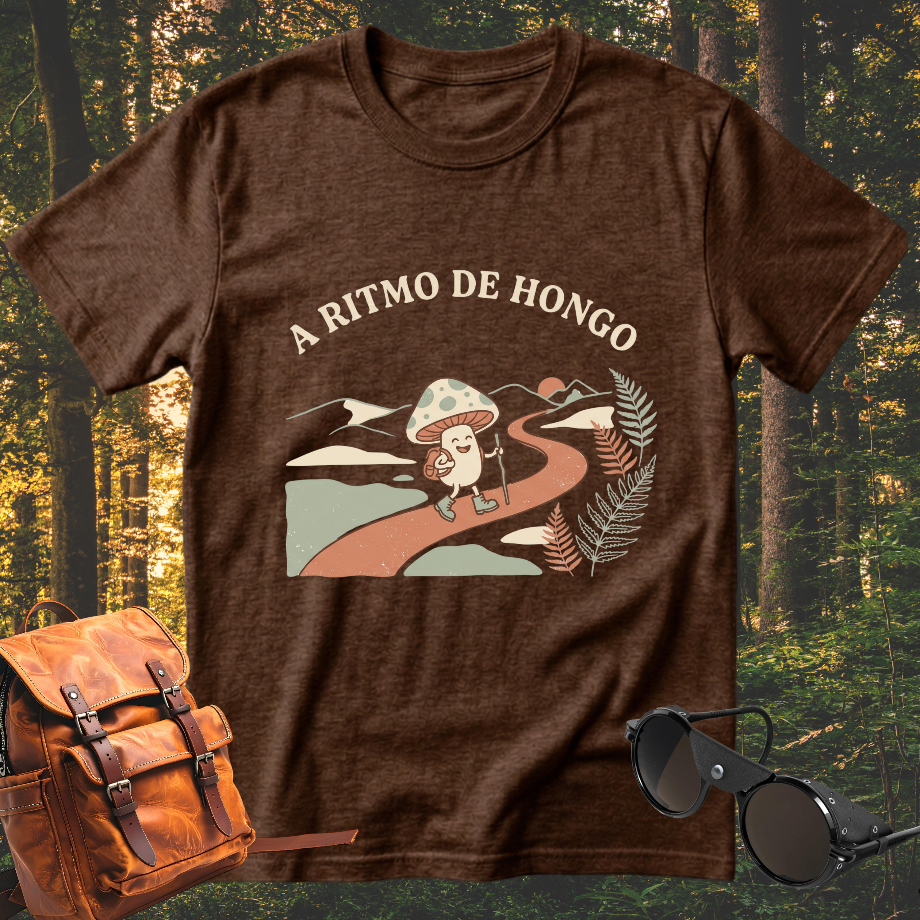 Camiseta Ritmo de Hongo