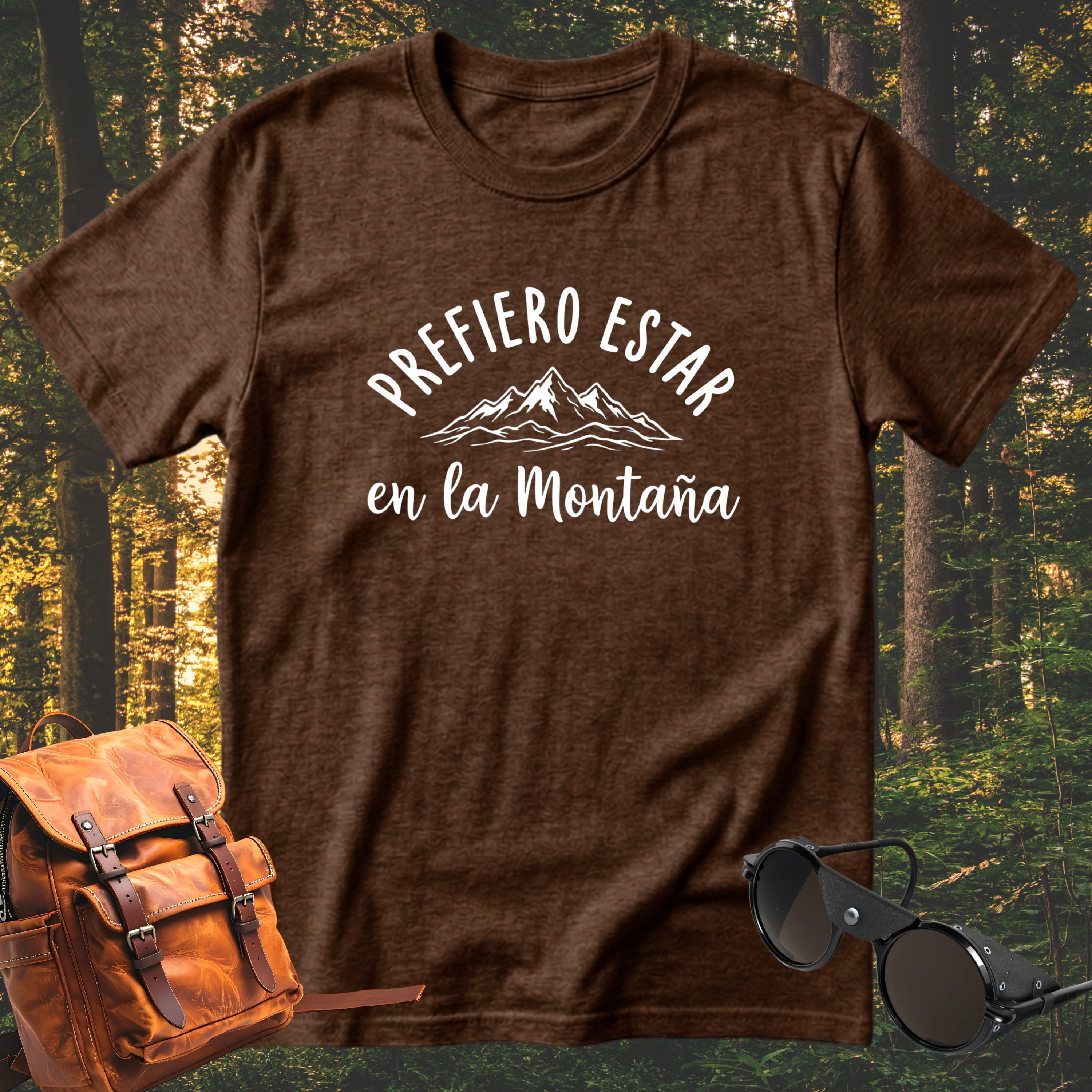 Camiseta Prefiero Estar en la Montaña