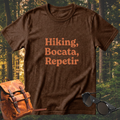 Camiseta Hiking, bocata, repetir