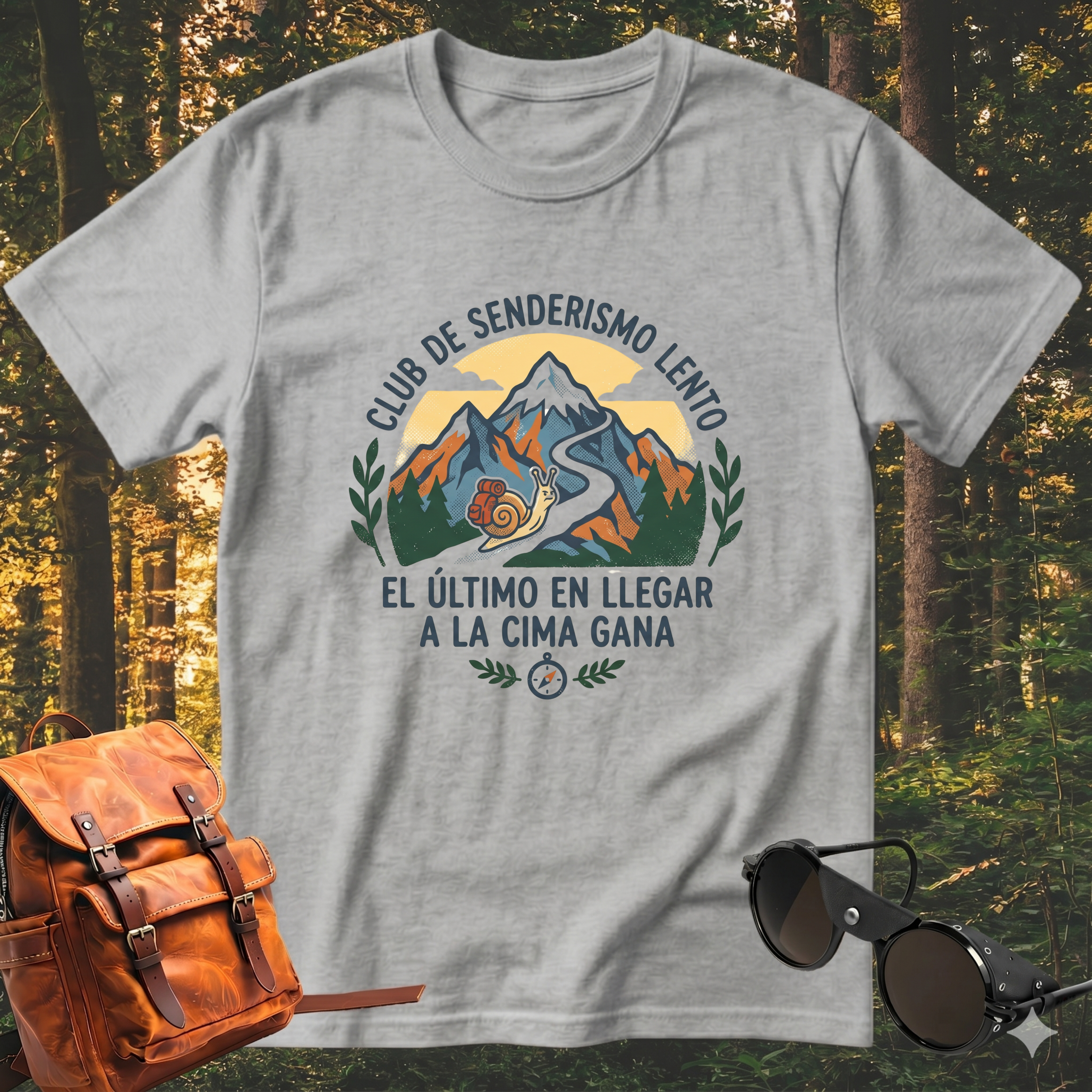Camiseta Senderismo Lento