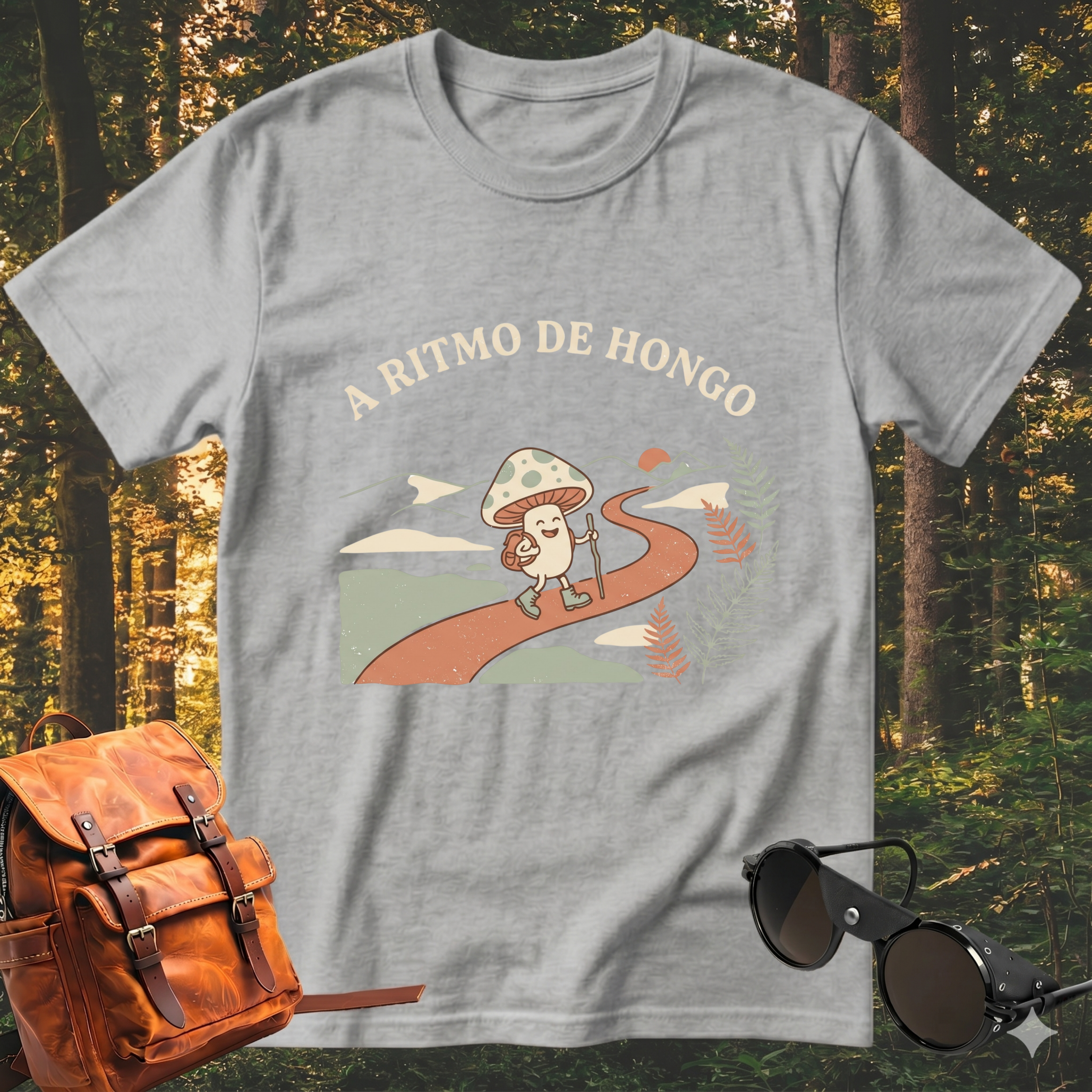 Camiseta Ritmo de Hongo