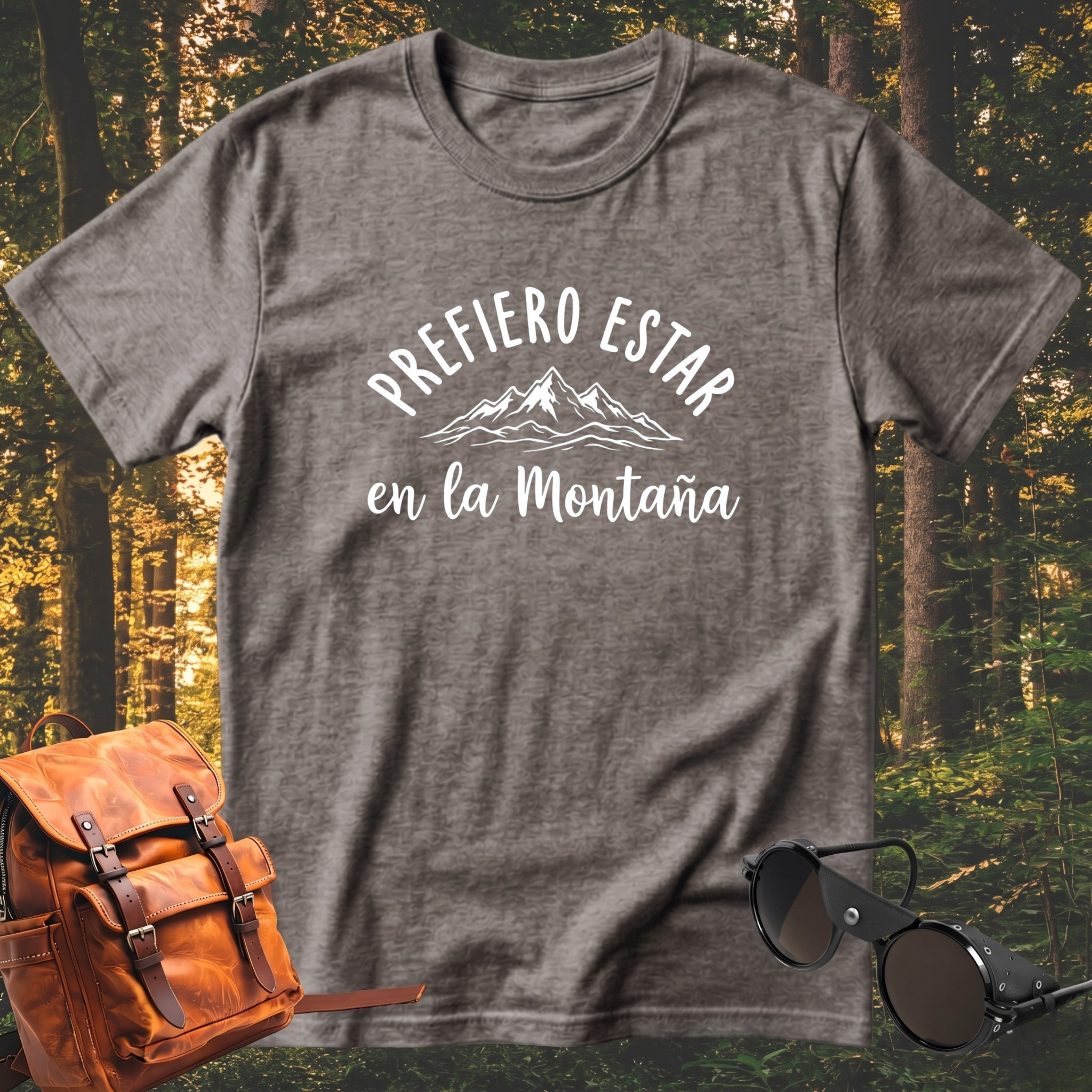 Camiseta Prefiero Estar en la Montaña