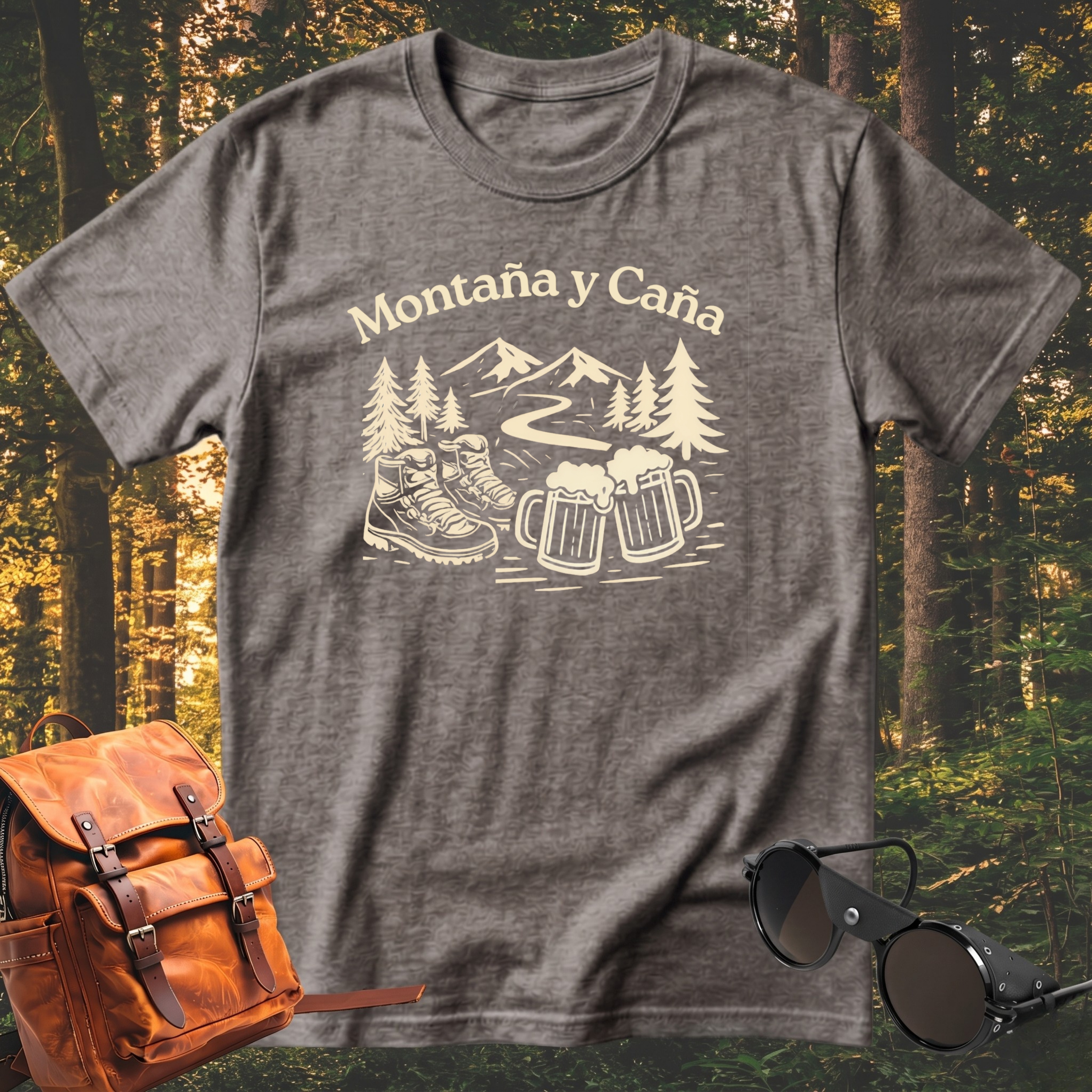 Camiseta Montaña y Caña