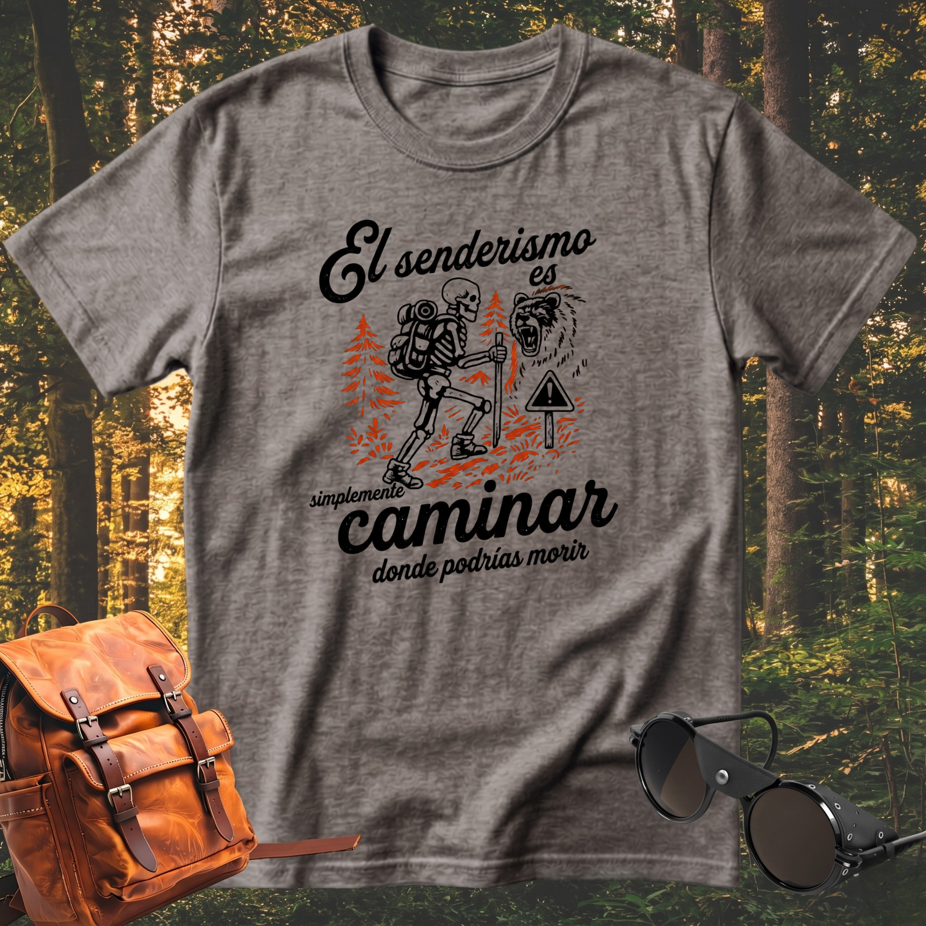 Camiseta El Senderismo Es