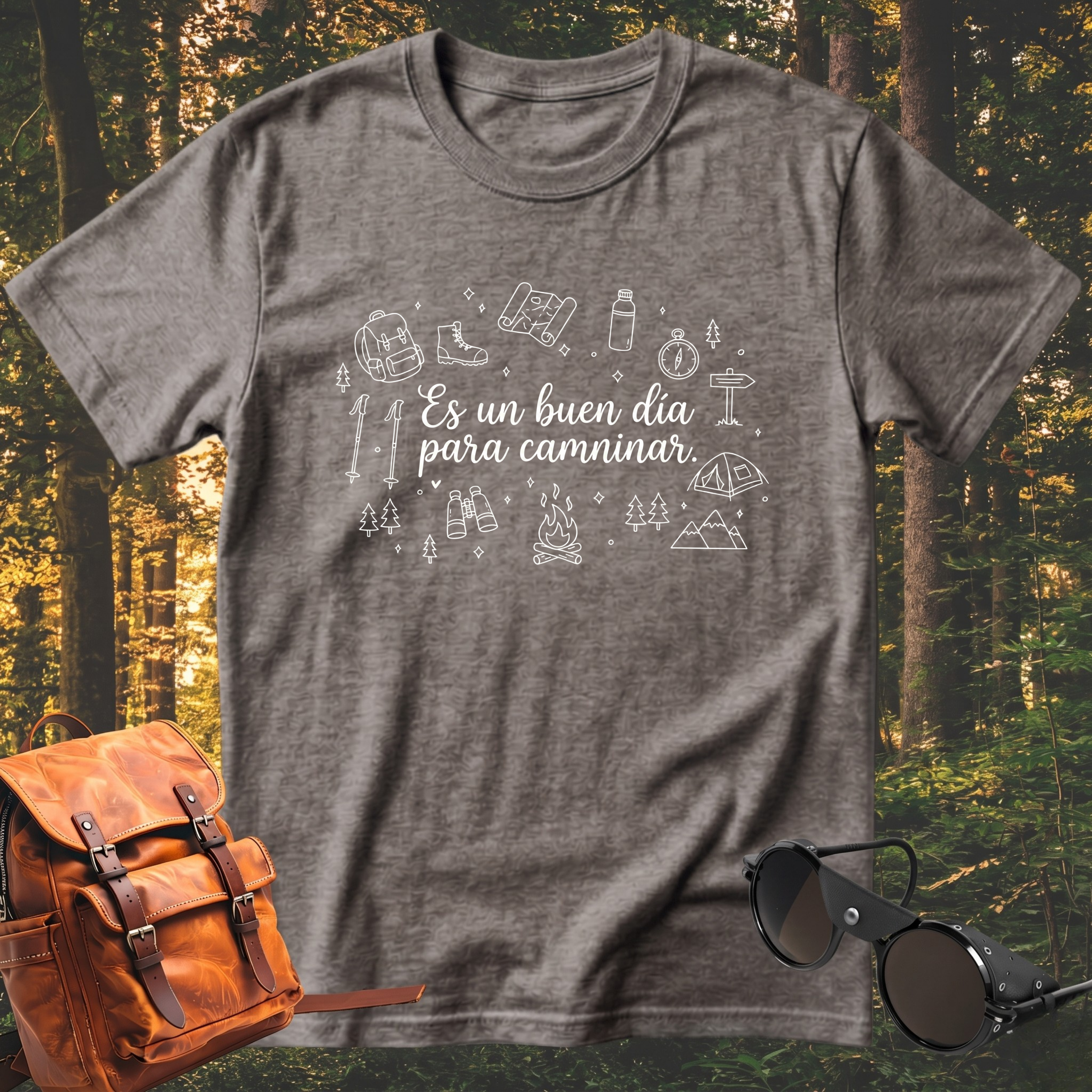 Camiseta Es un Buen dia Para Caminar