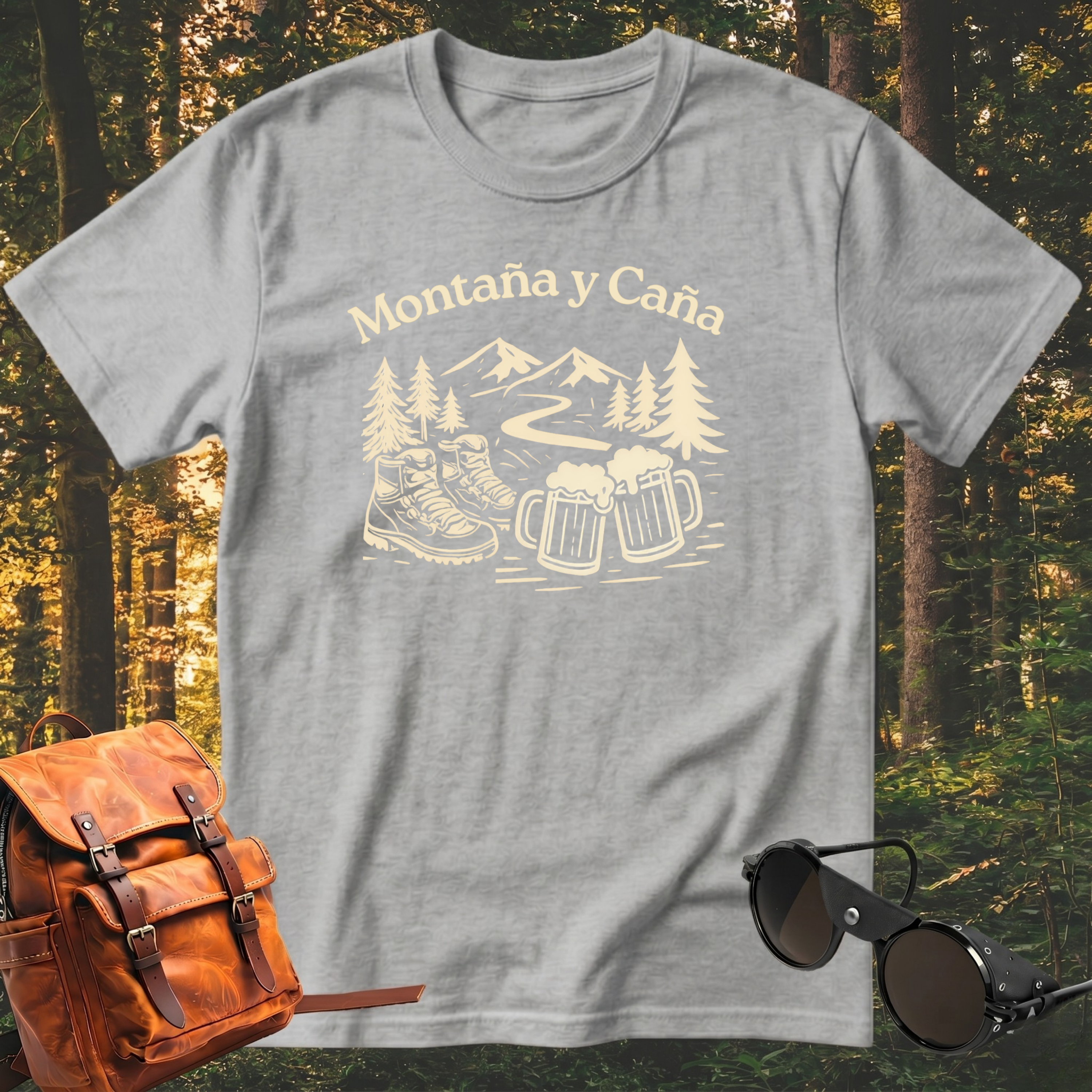 Camiseta Montaña y Caña