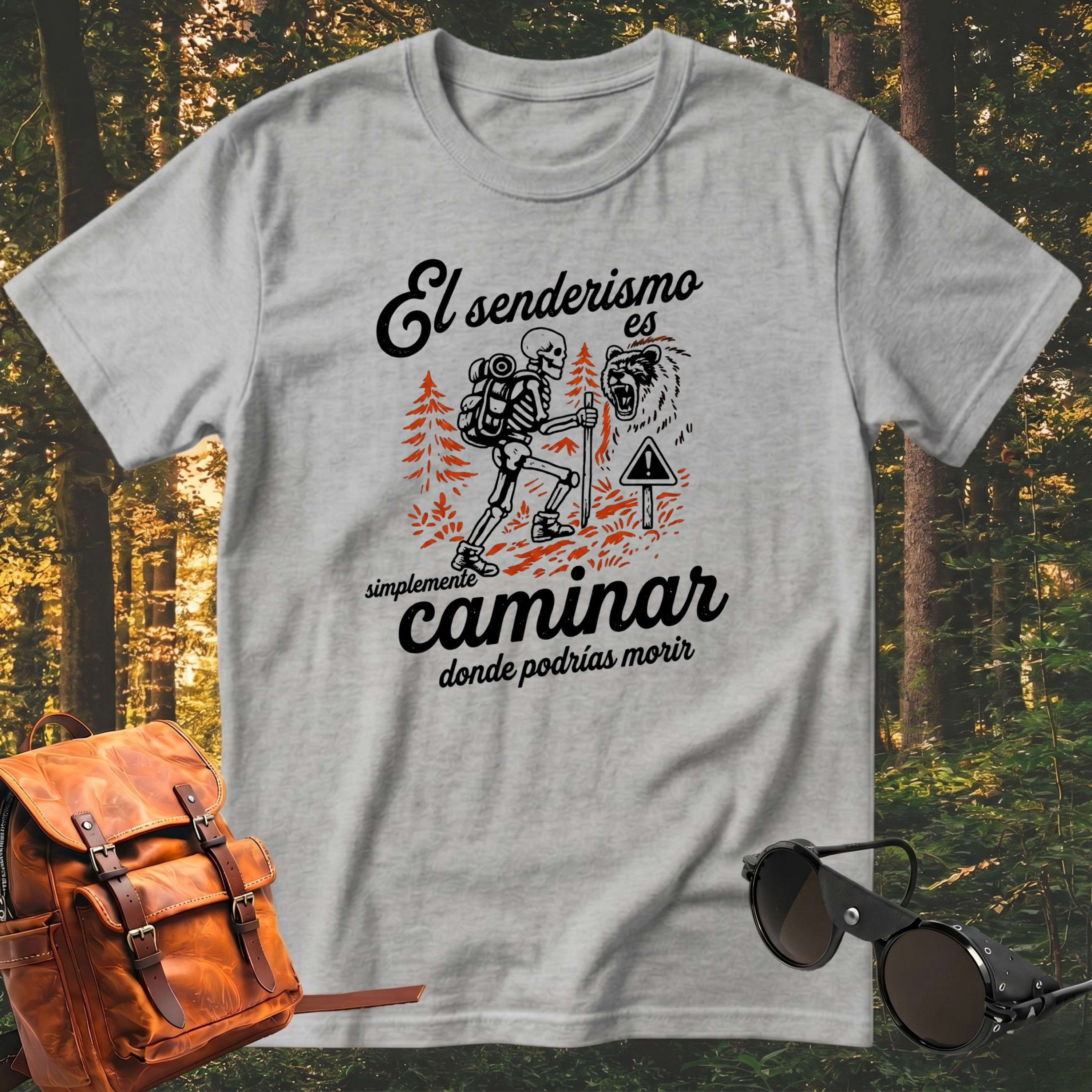 Camiseta El Senderismo Es
