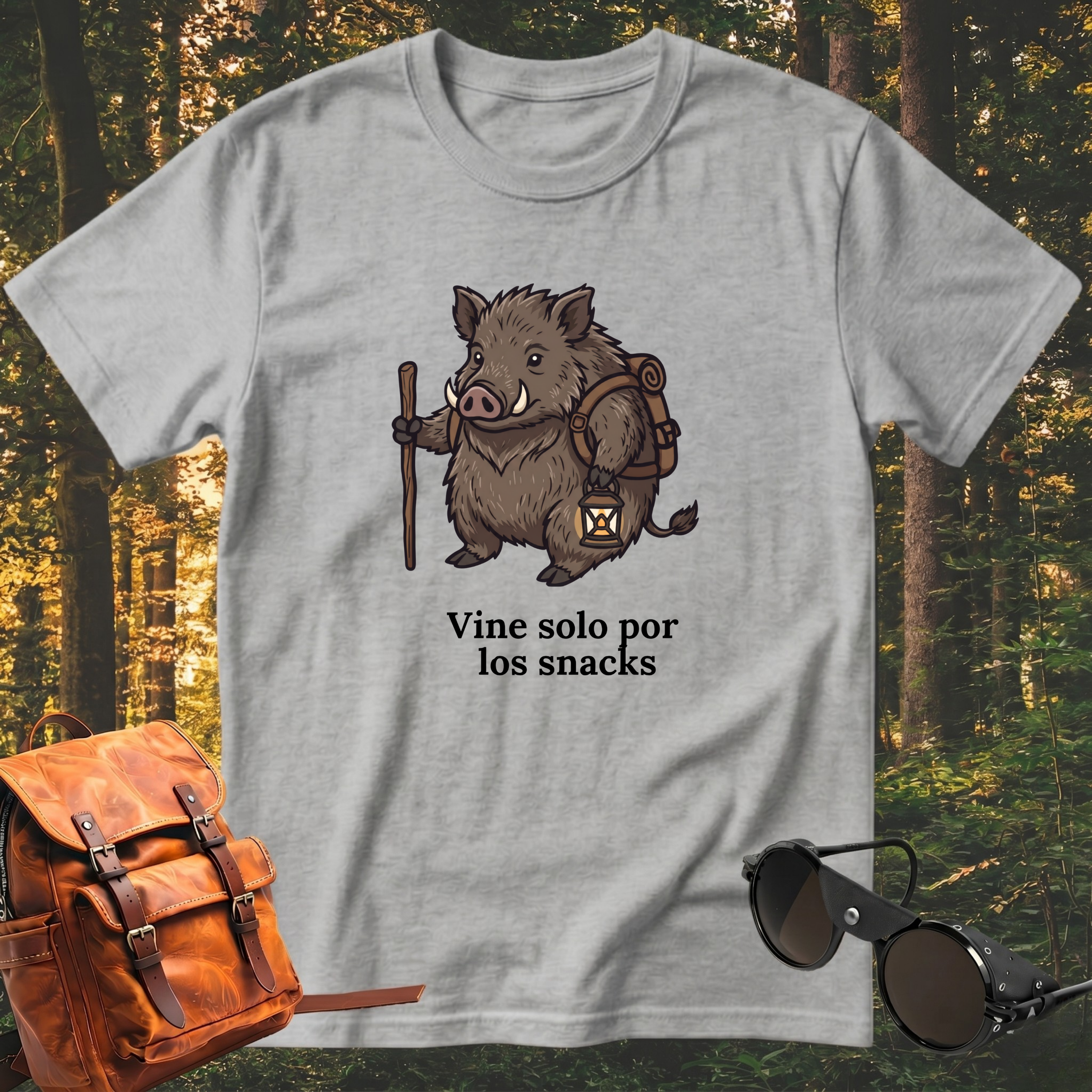 Camiseta Vine Solo por los Snacks
