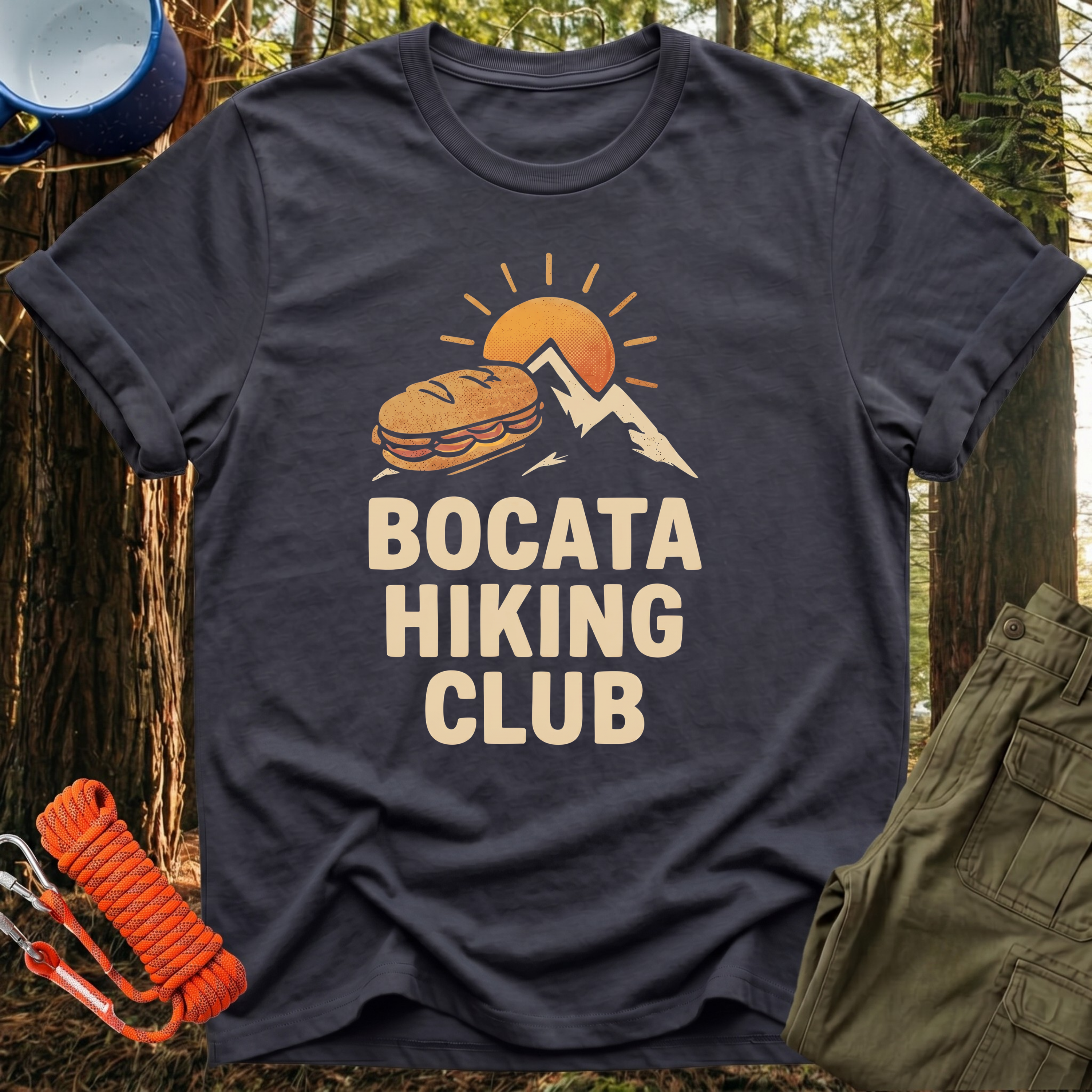 Camiseta Club de Senderismo Bocata