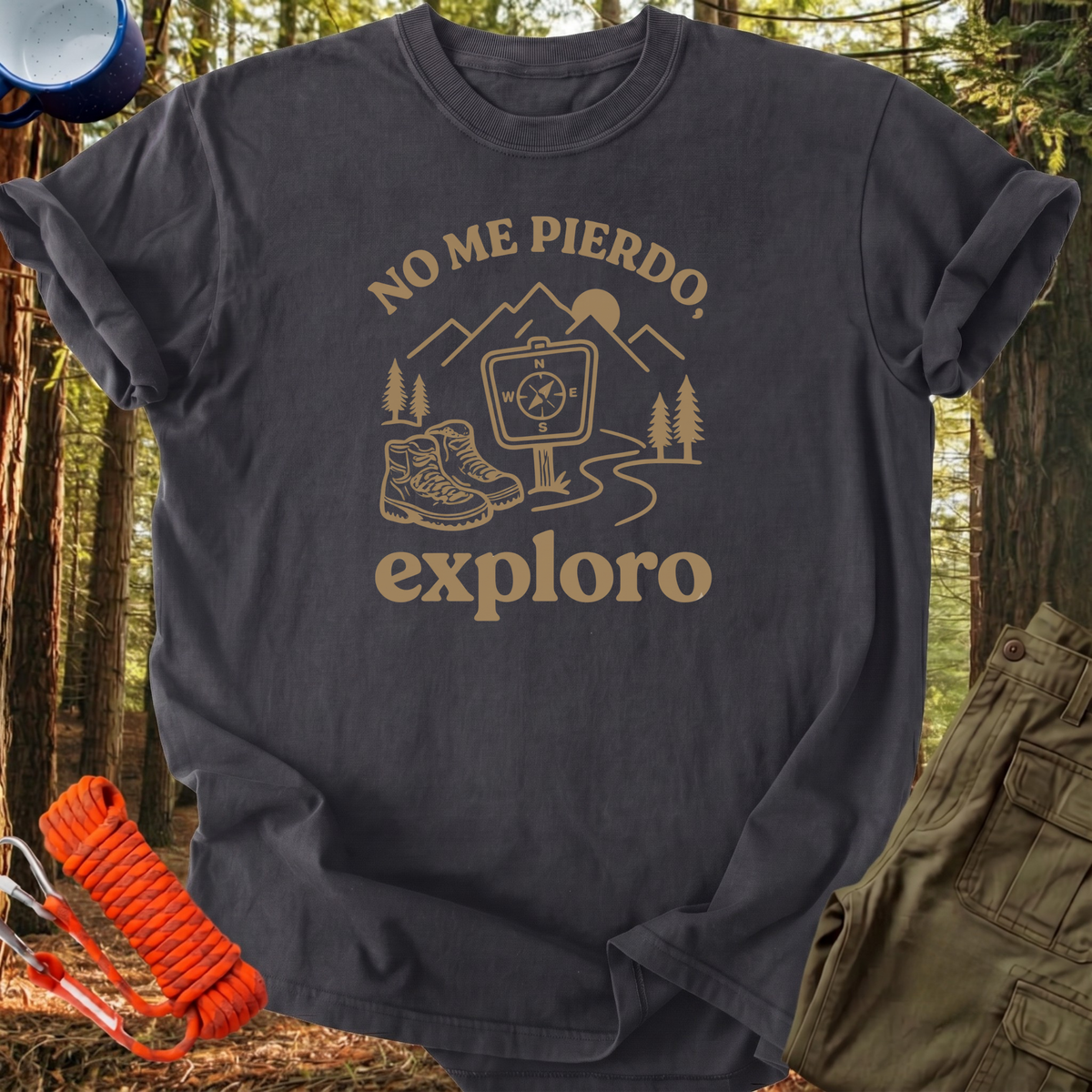 Camiseta No Me Pierdo, Exploro
