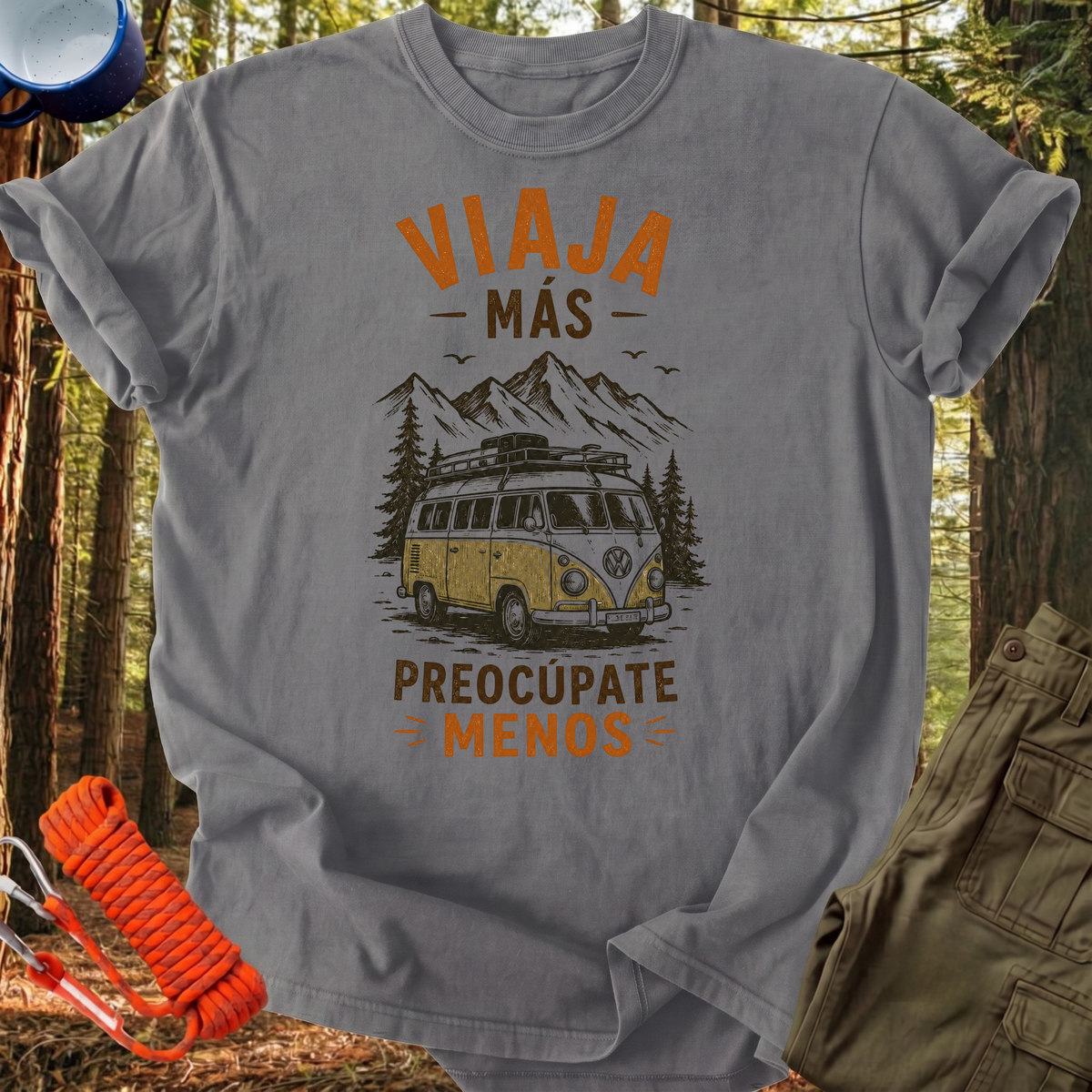 Camiseta Viaja Más