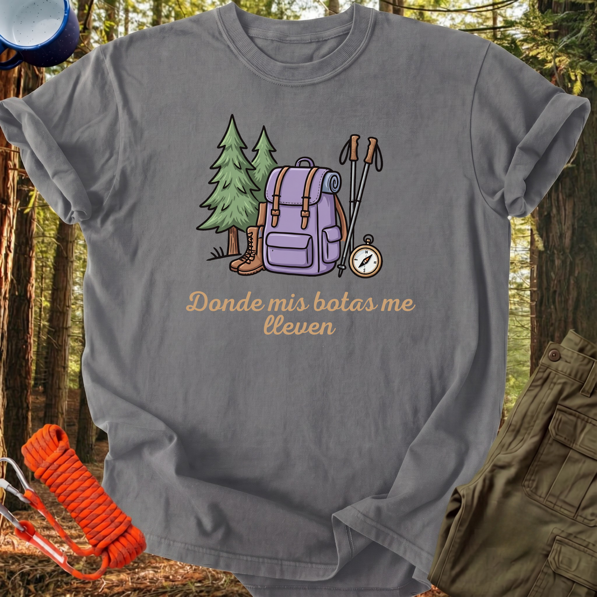Camiseta Donde Mis Botas Me Lleven