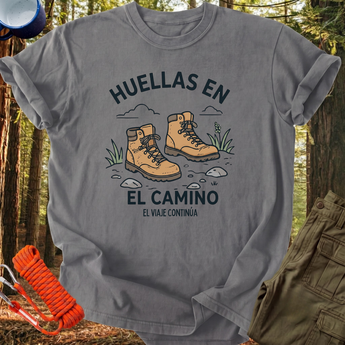 Camiseta Huellas