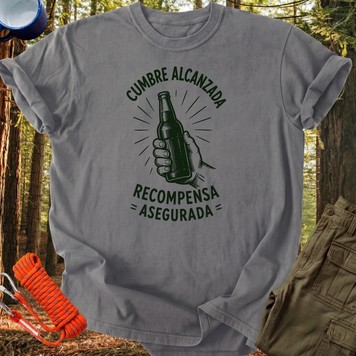 Camiseta Cumbre Alcanzada
