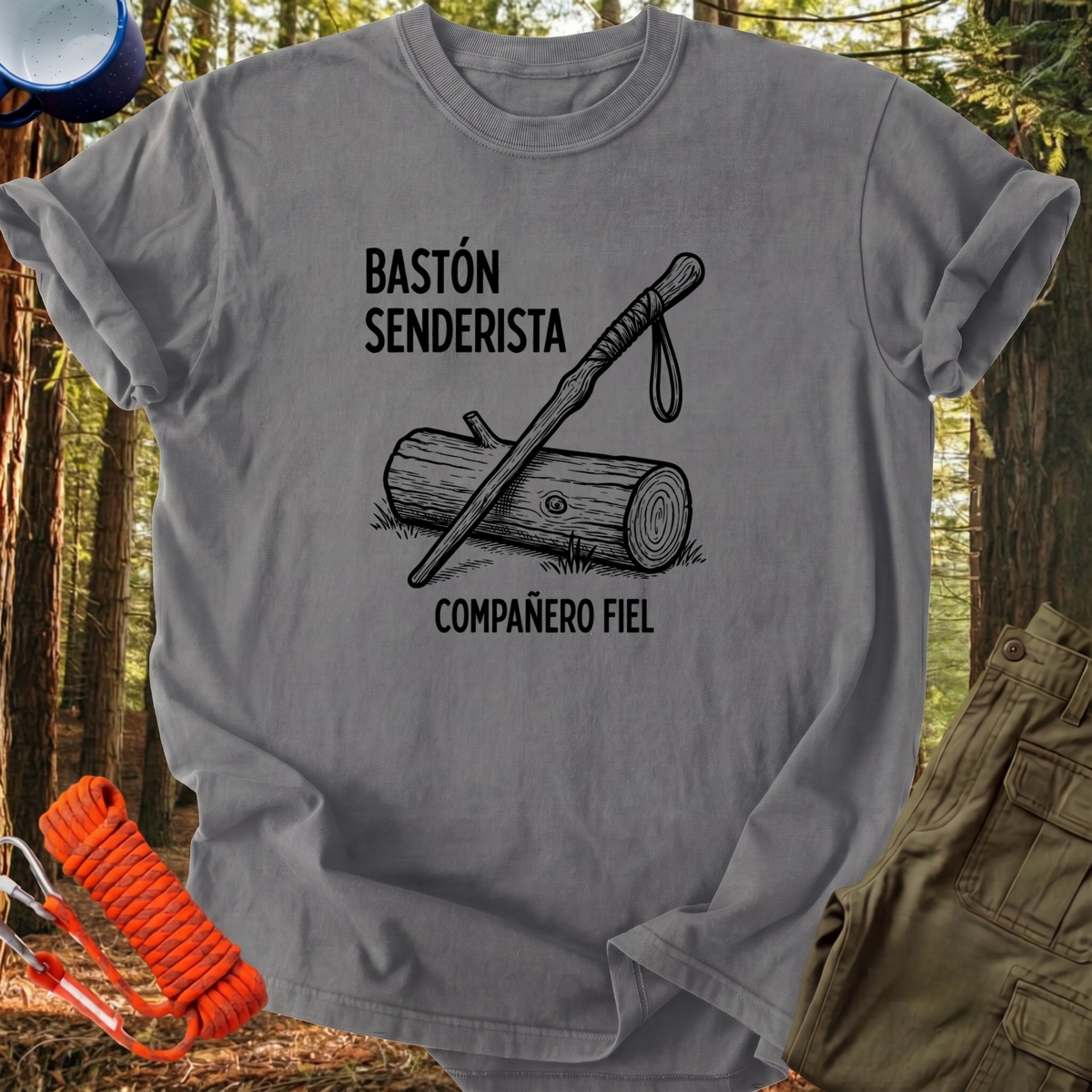 Camiseta Bastón Senderista