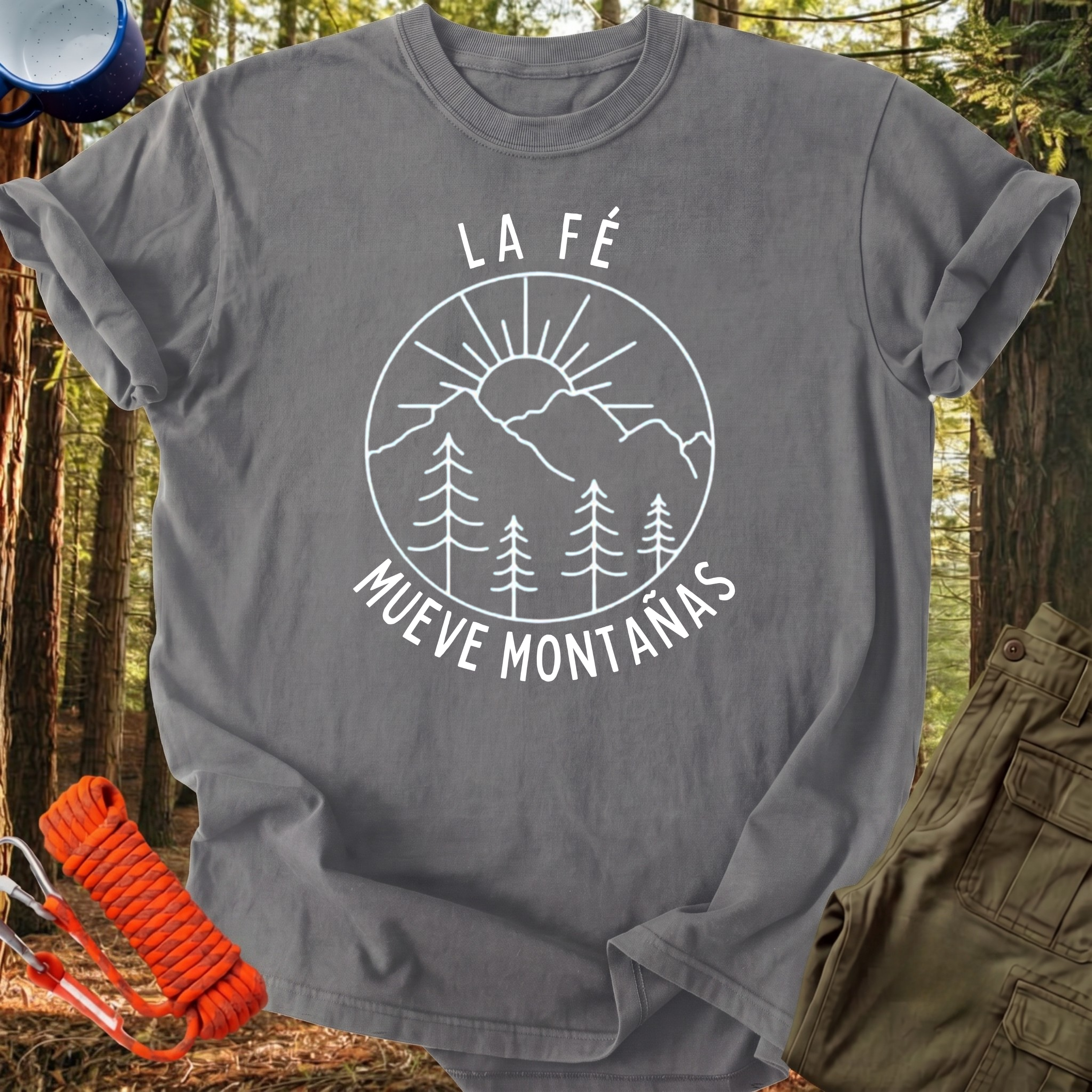 Camiseta La Fé Mueve Montañas