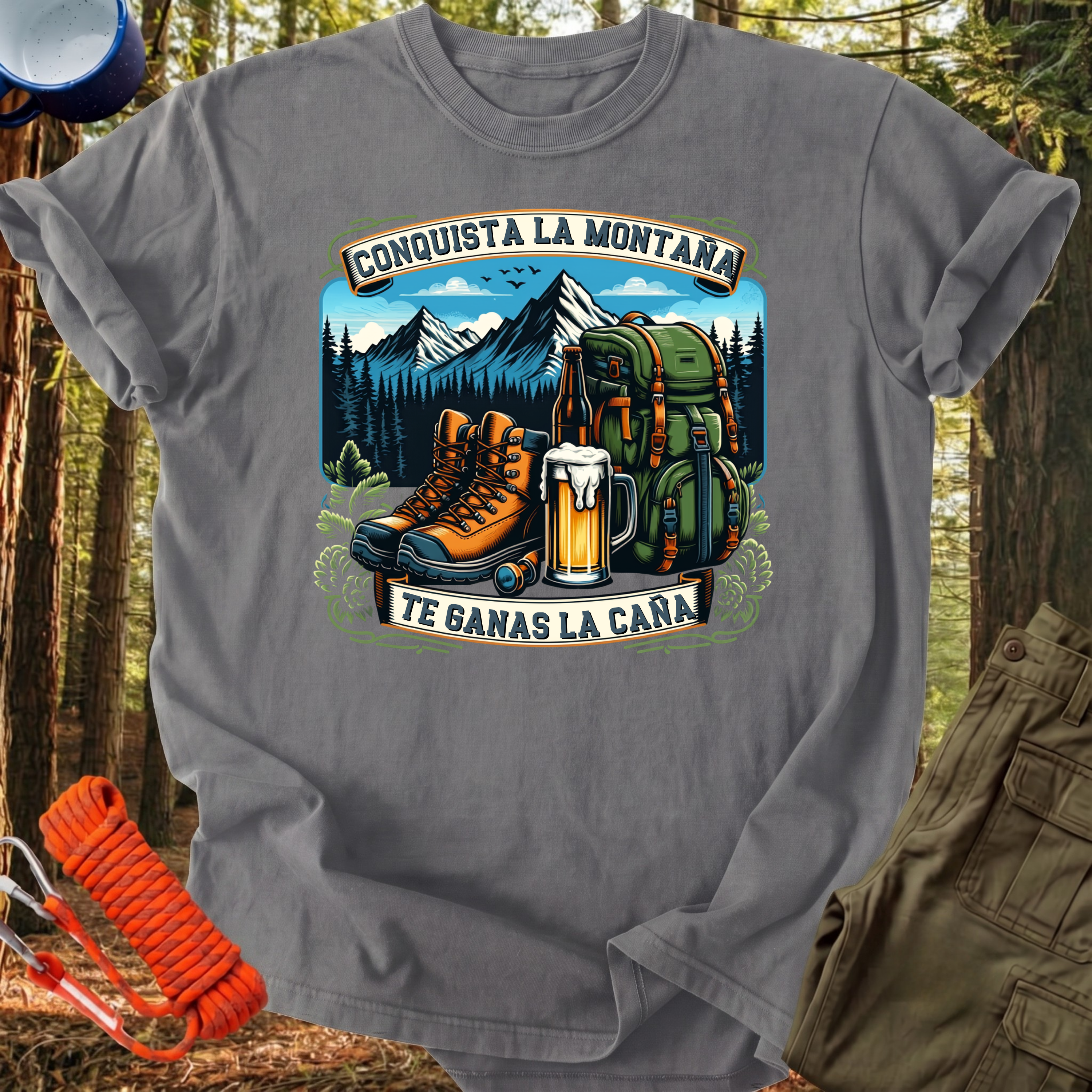 Camiseta Conquista la Montaña