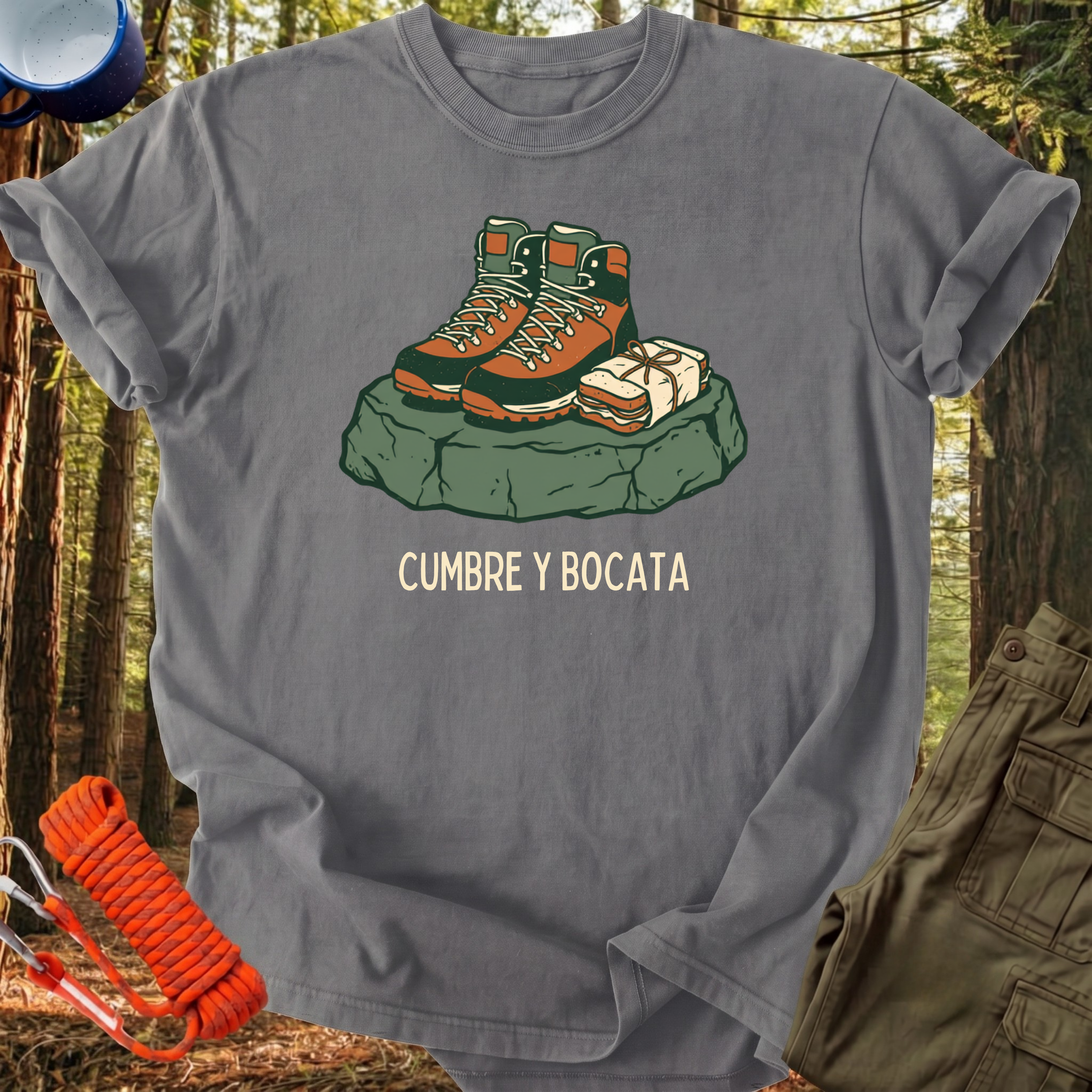 Camiseta Cumbre y Bocata