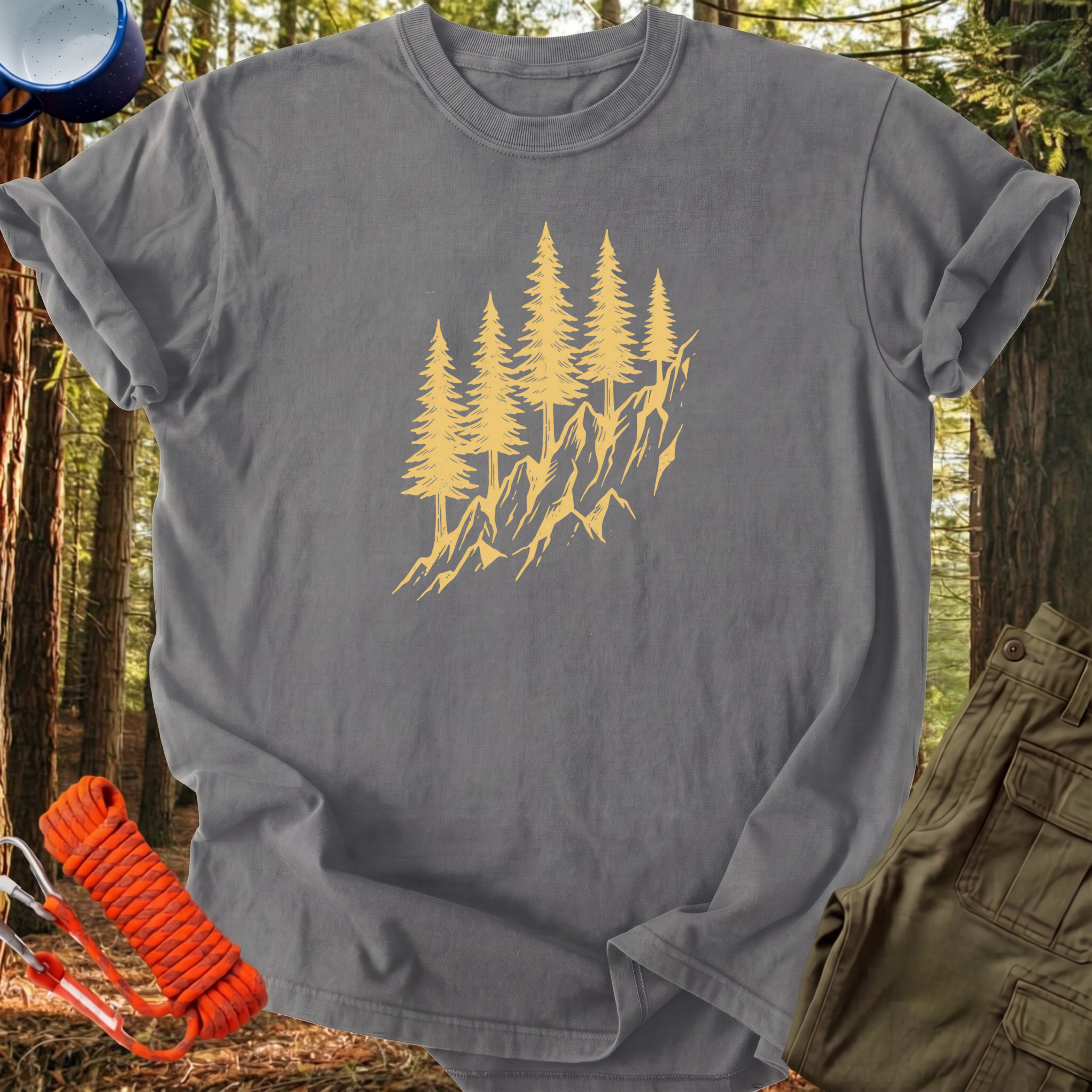 Camisetas Pinos Dorados