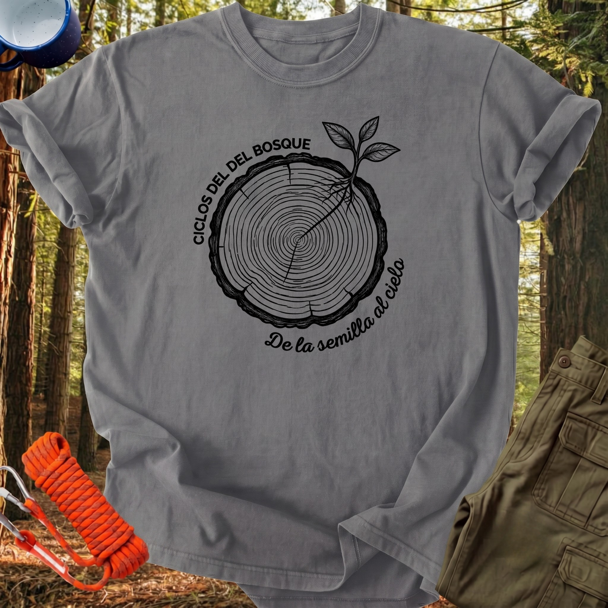 Camiseta De la Semilla Al Bosque