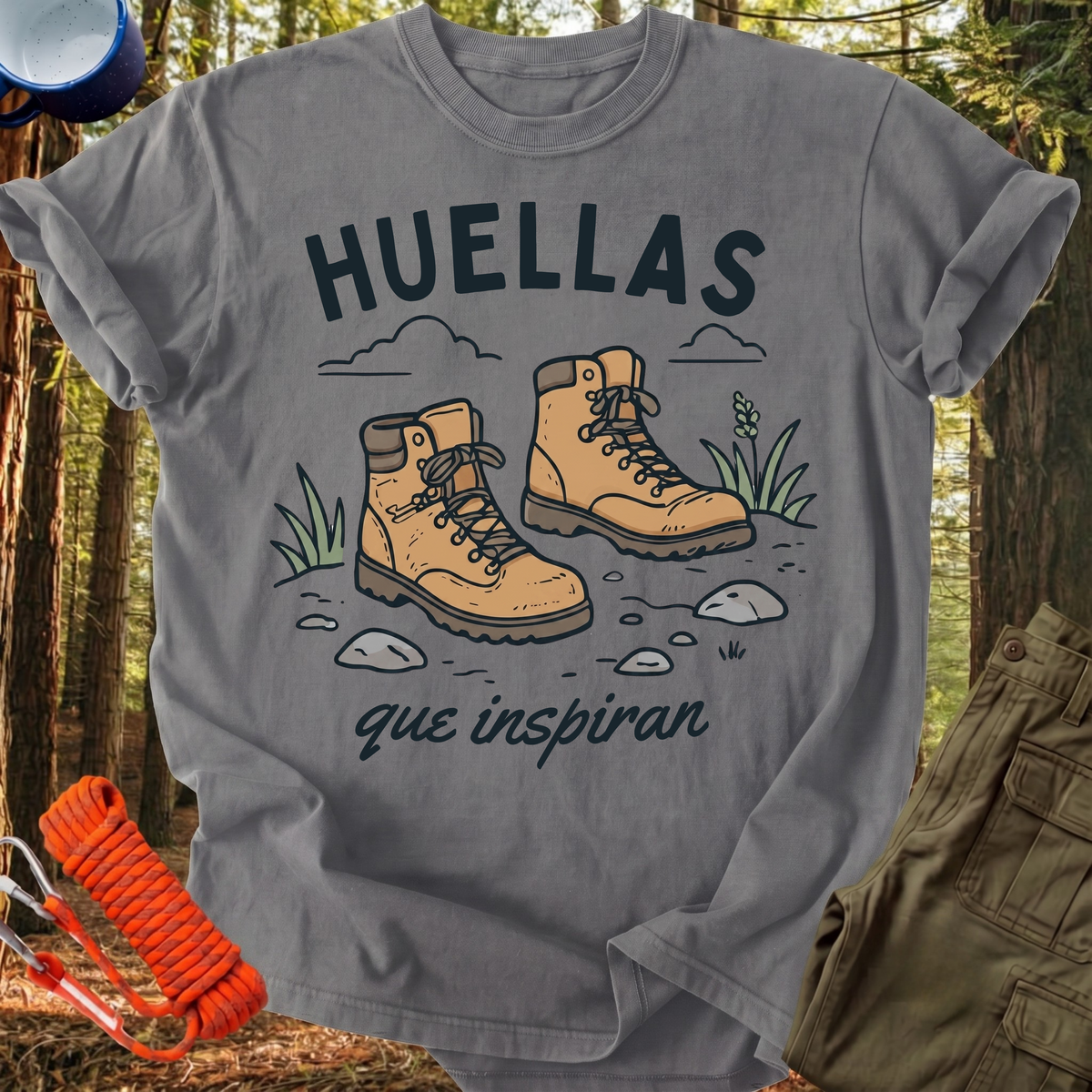 Camiseta Huellas que Inspiran