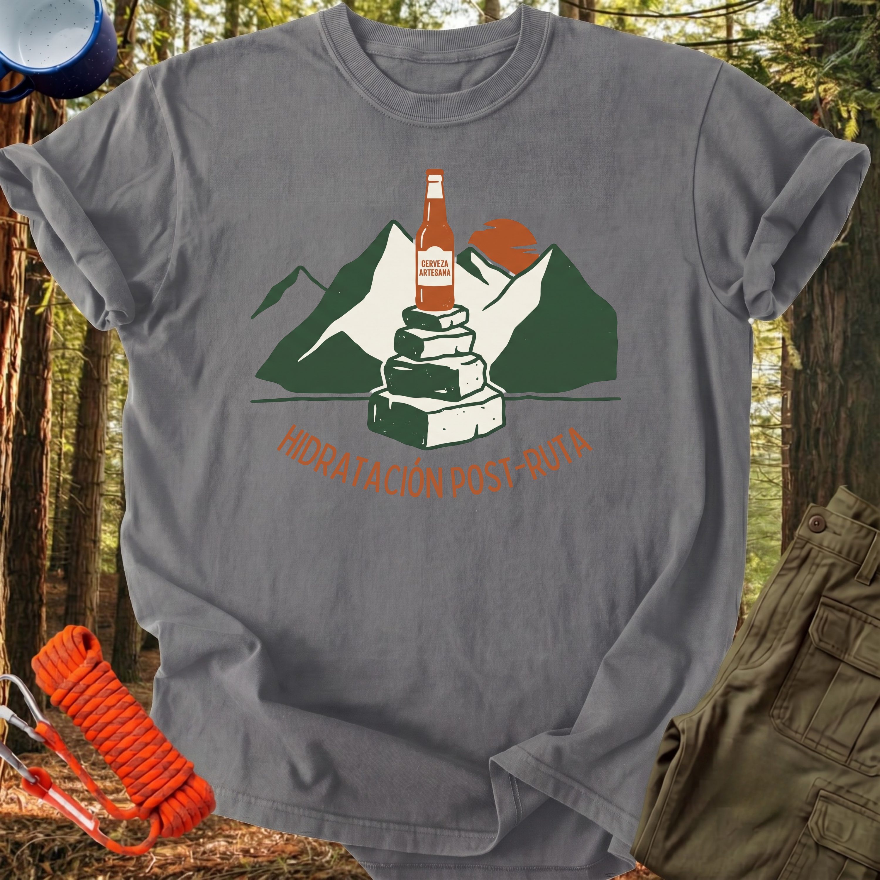 Camiseta Hidratación Post-Ruta