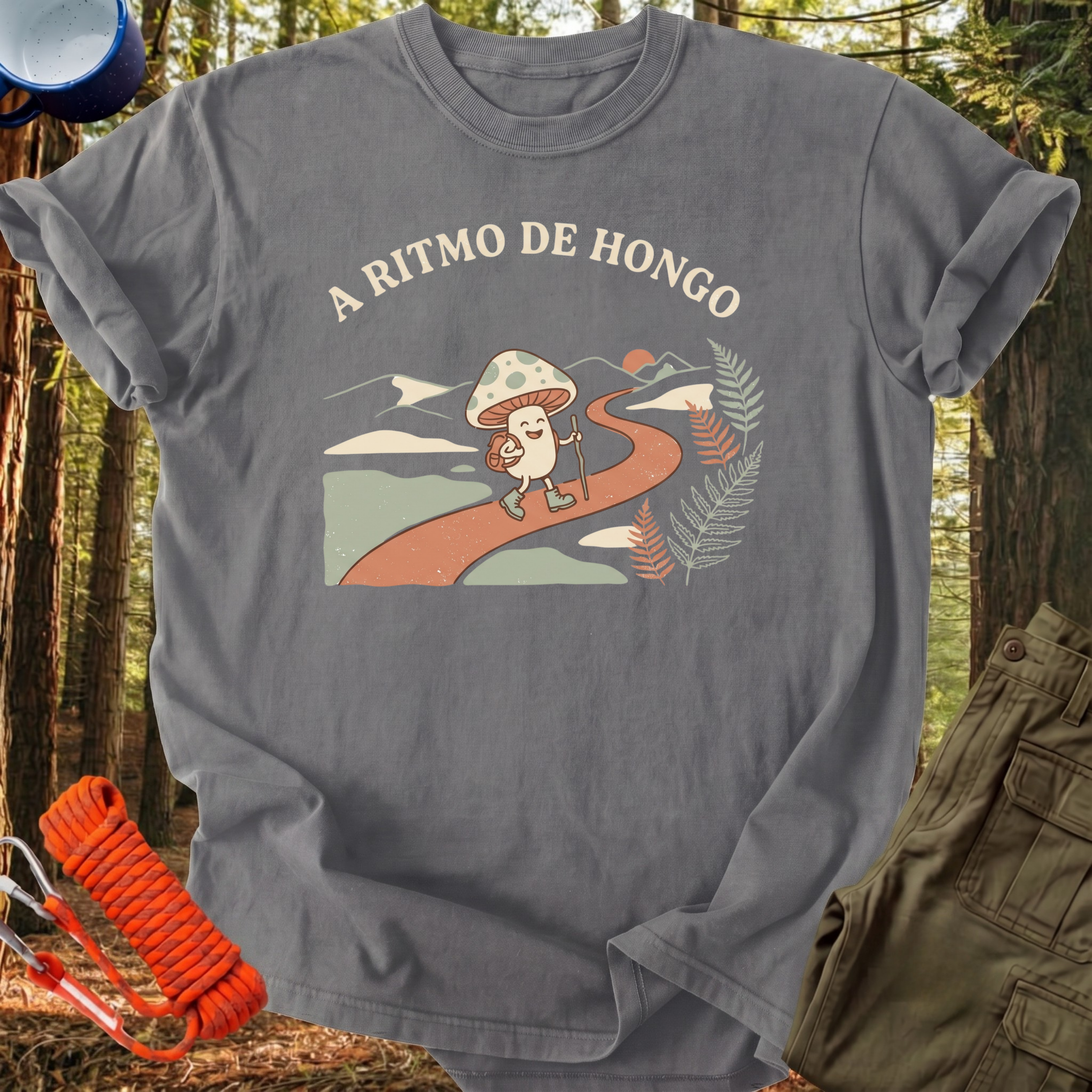 Camiseta Ritmo de Hongo