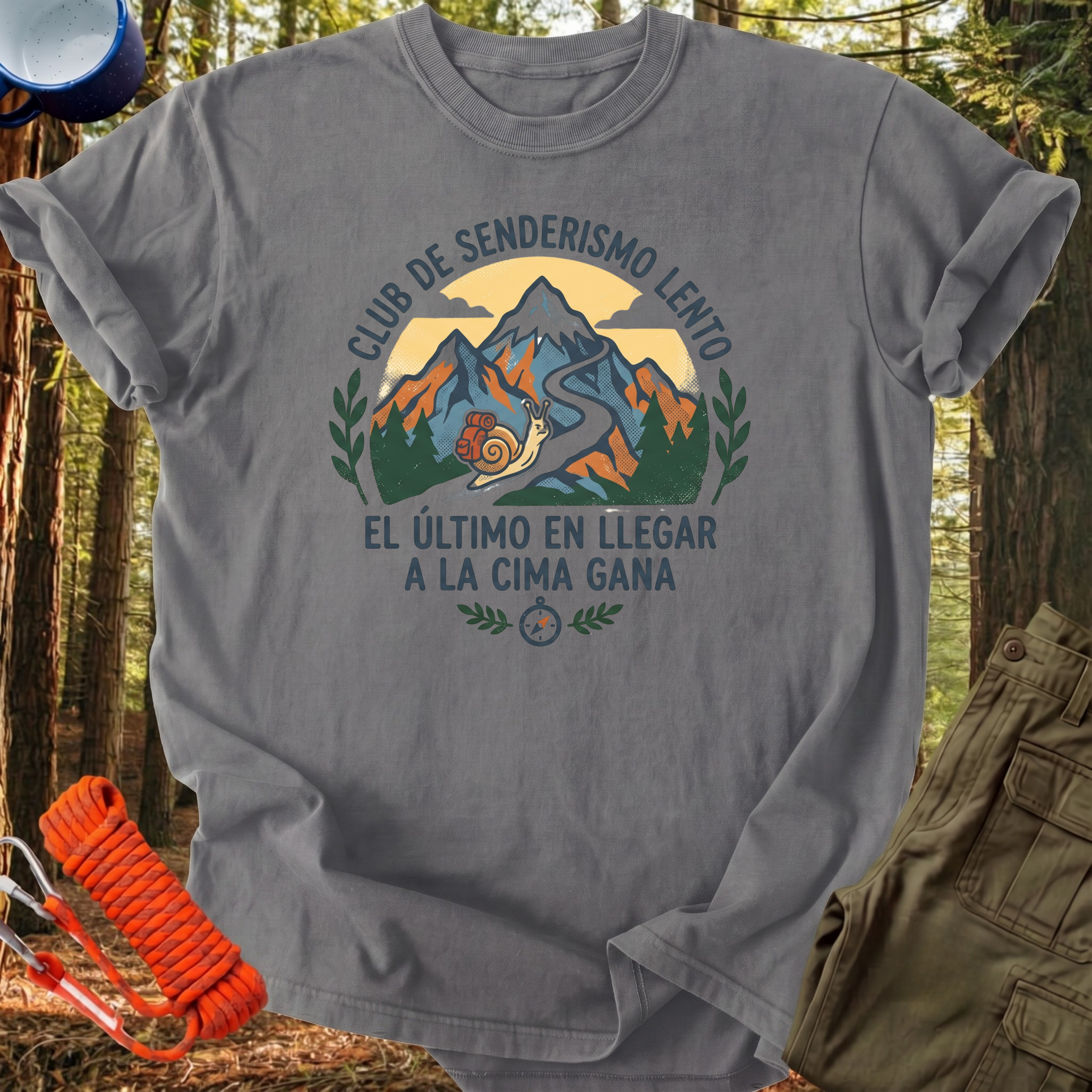 Camiseta de Senderismo Lento
