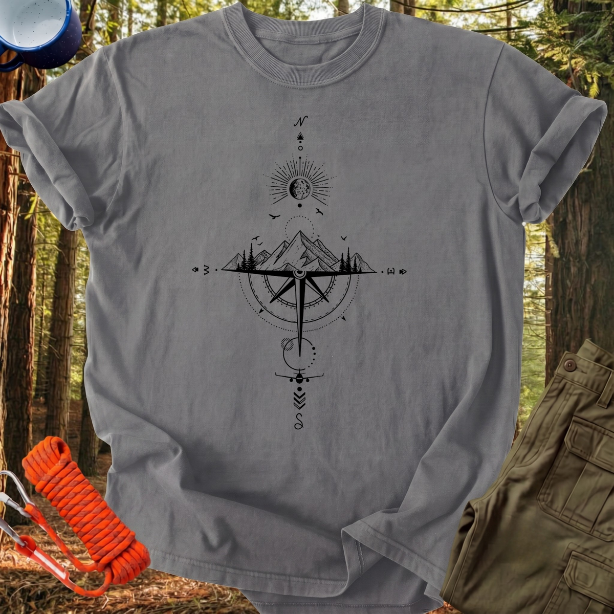 Camiseta Coordenadas