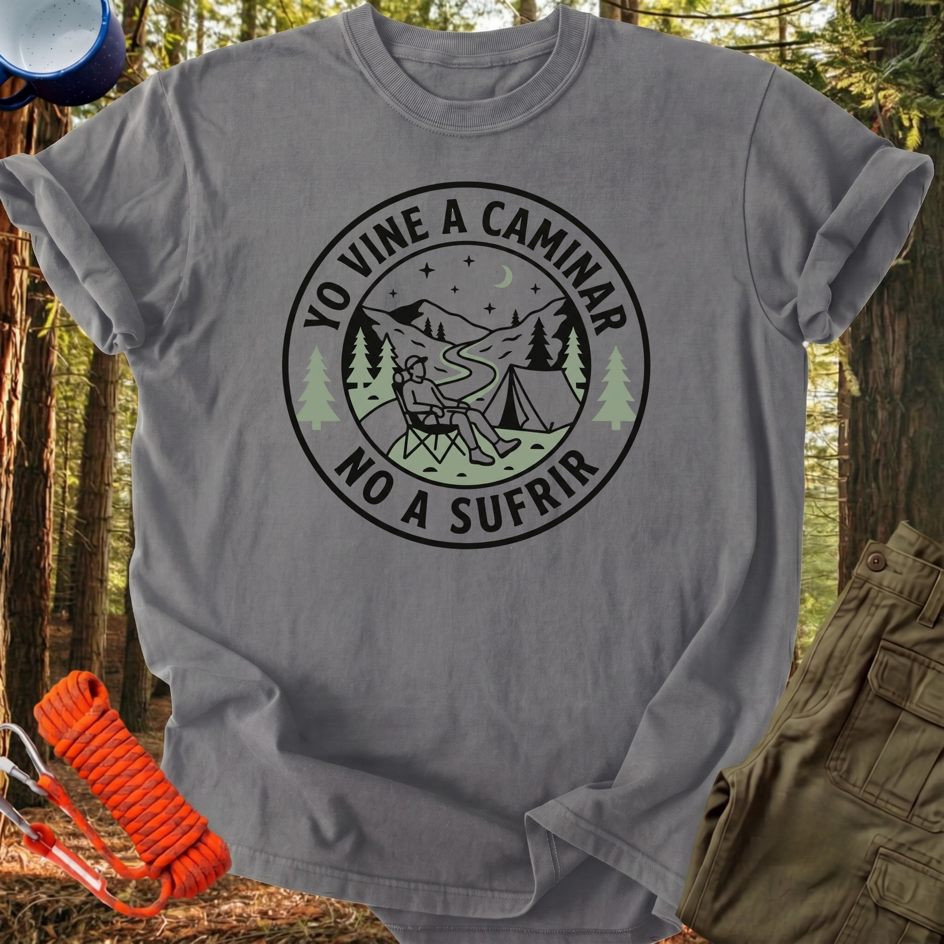Camiseta Yo Vine a Caminar