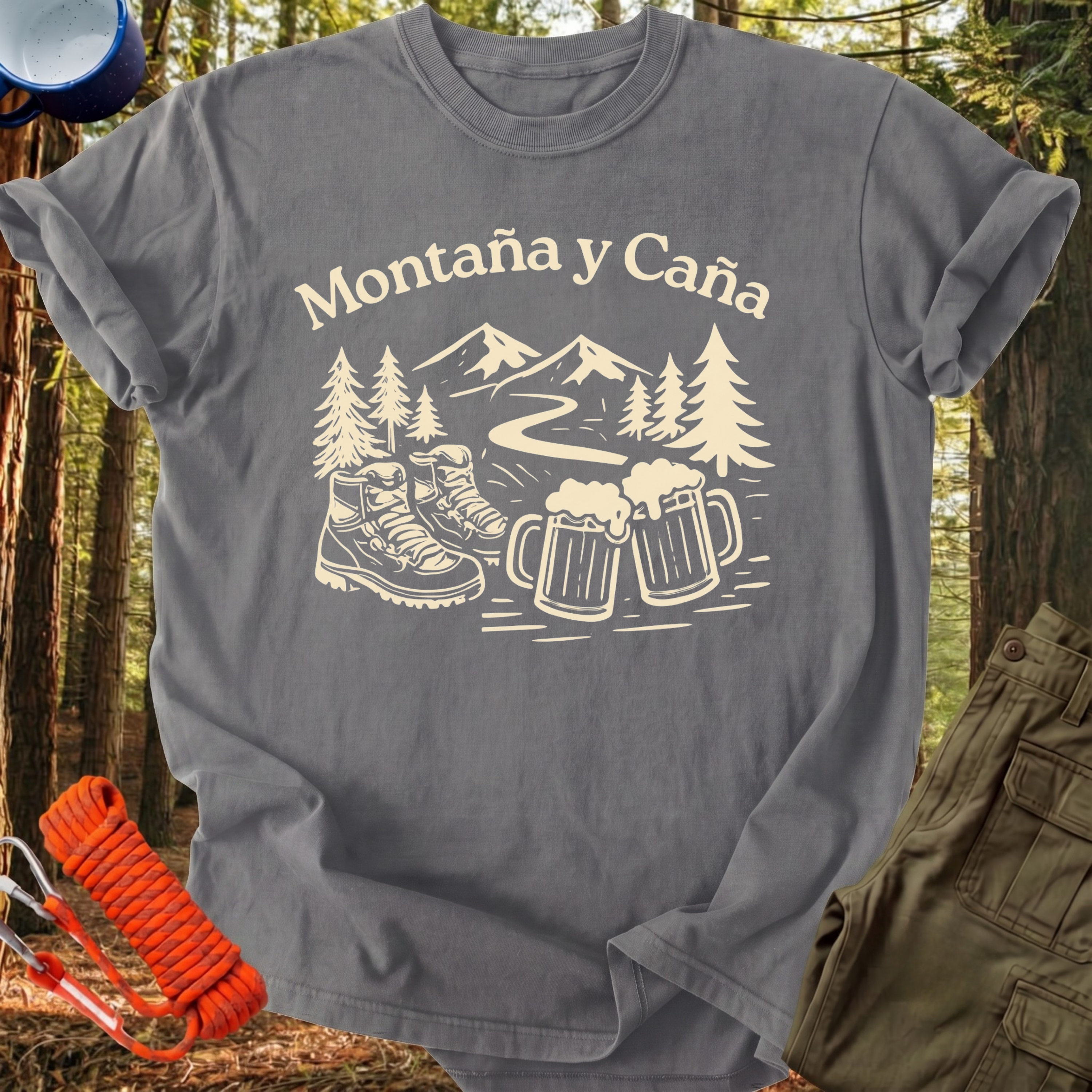 Camiseta Montaña y Caña