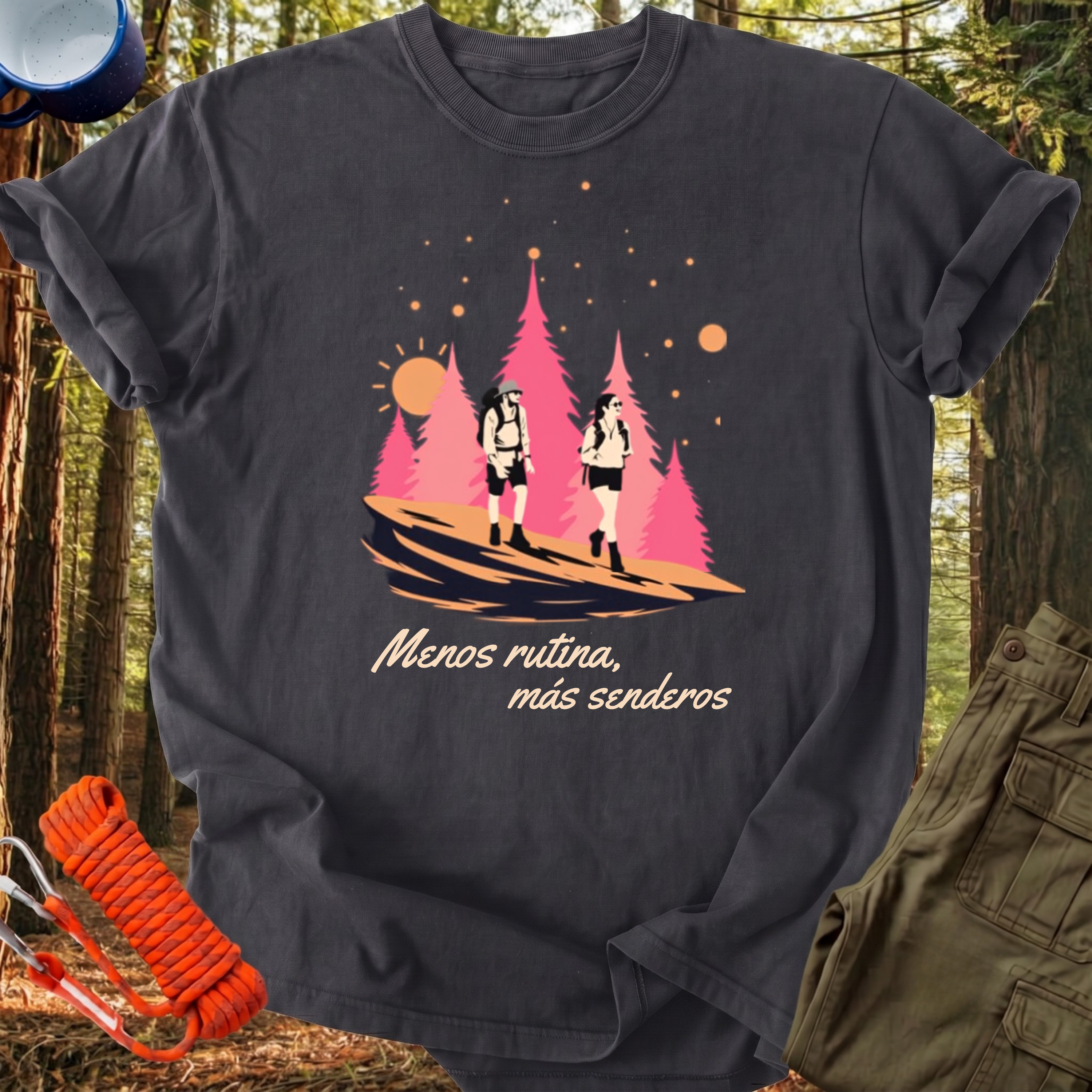 Camiseta Menos Rutina