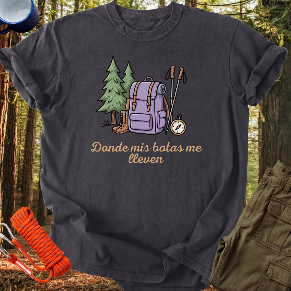 Camiseta Donde Mis Botas Me Lleven