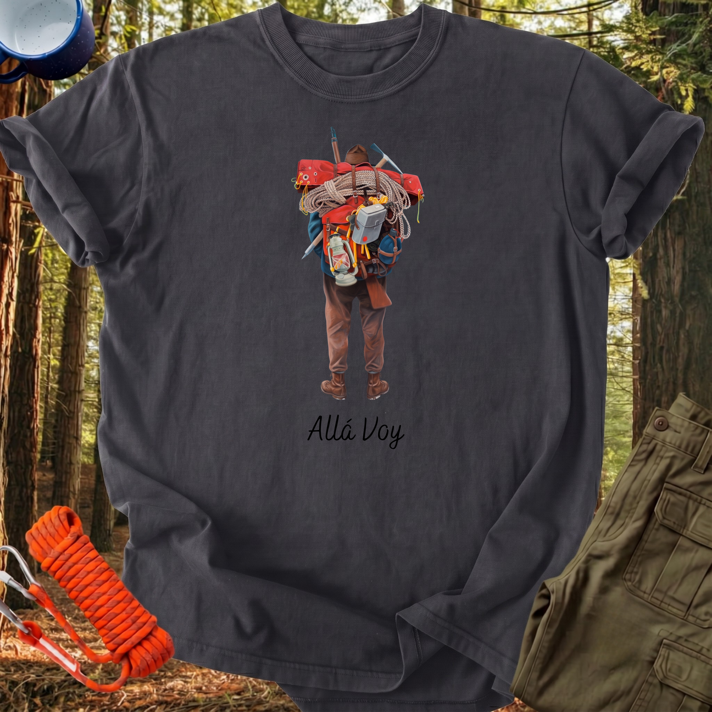 Camiseta Allá Voy