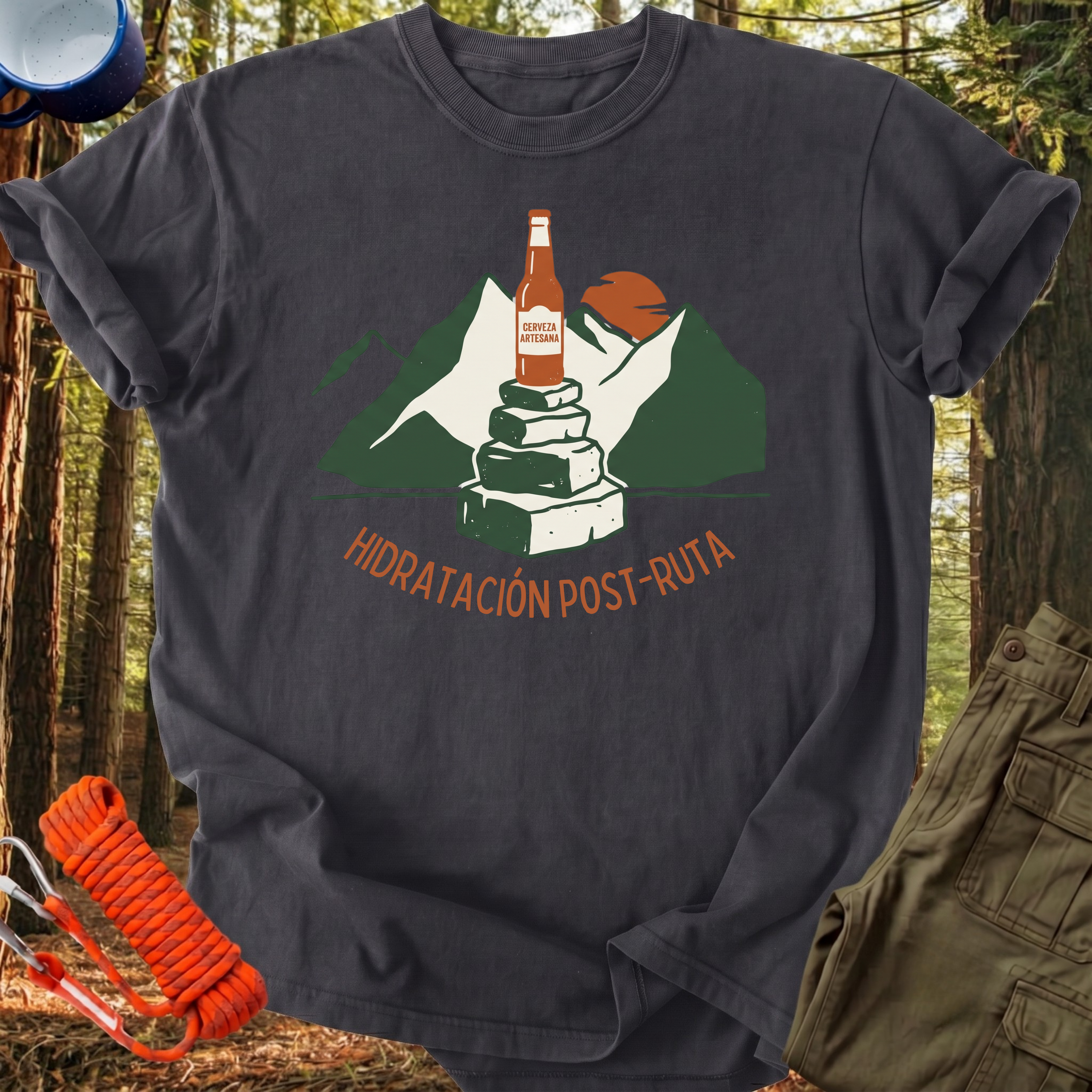Camiseta Hidratación Post-Ruta