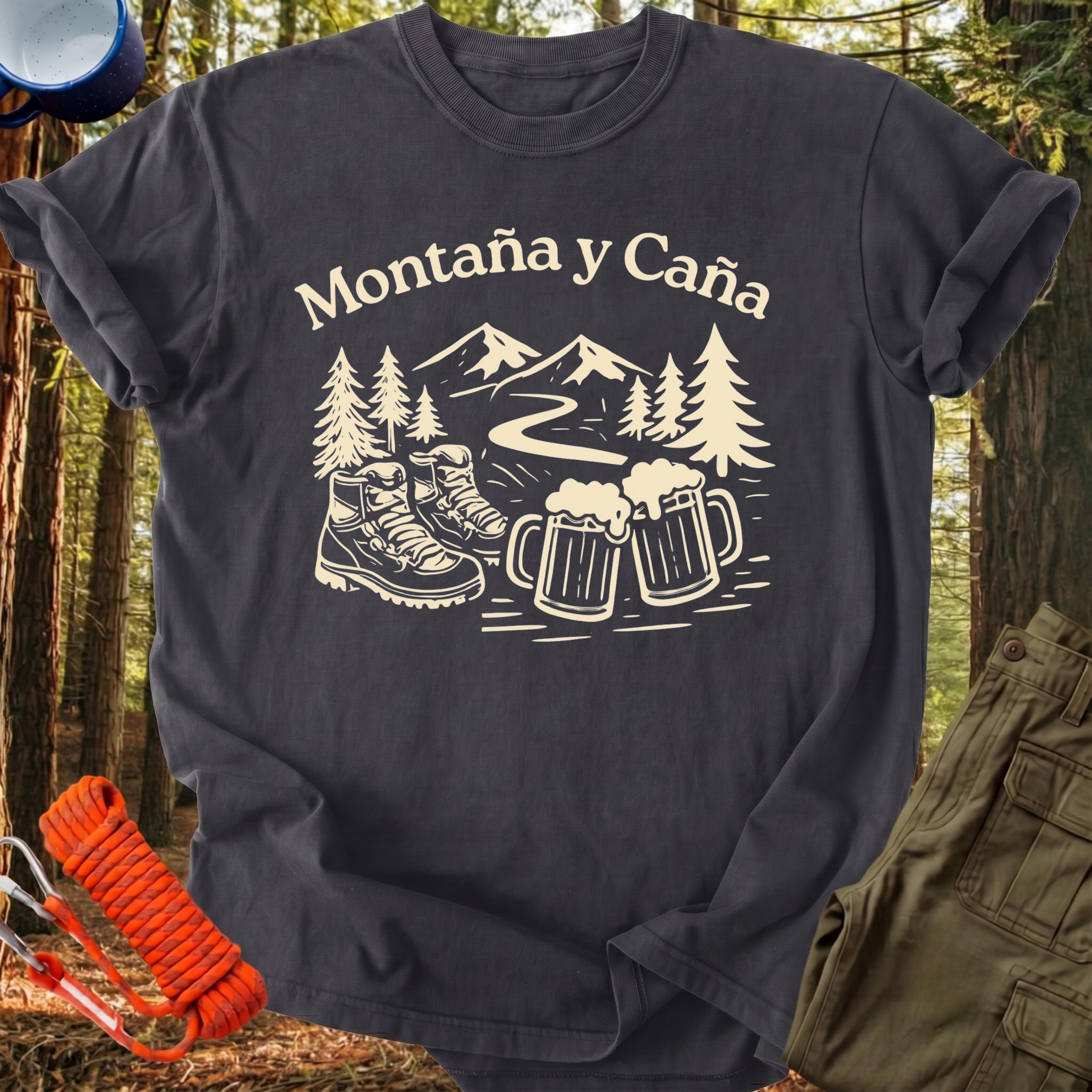 Camiseta Montaña y Caña