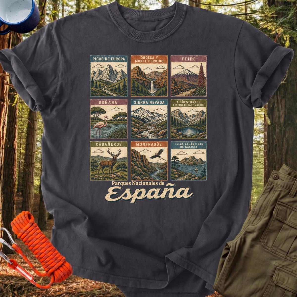 Camiseta Parques de España