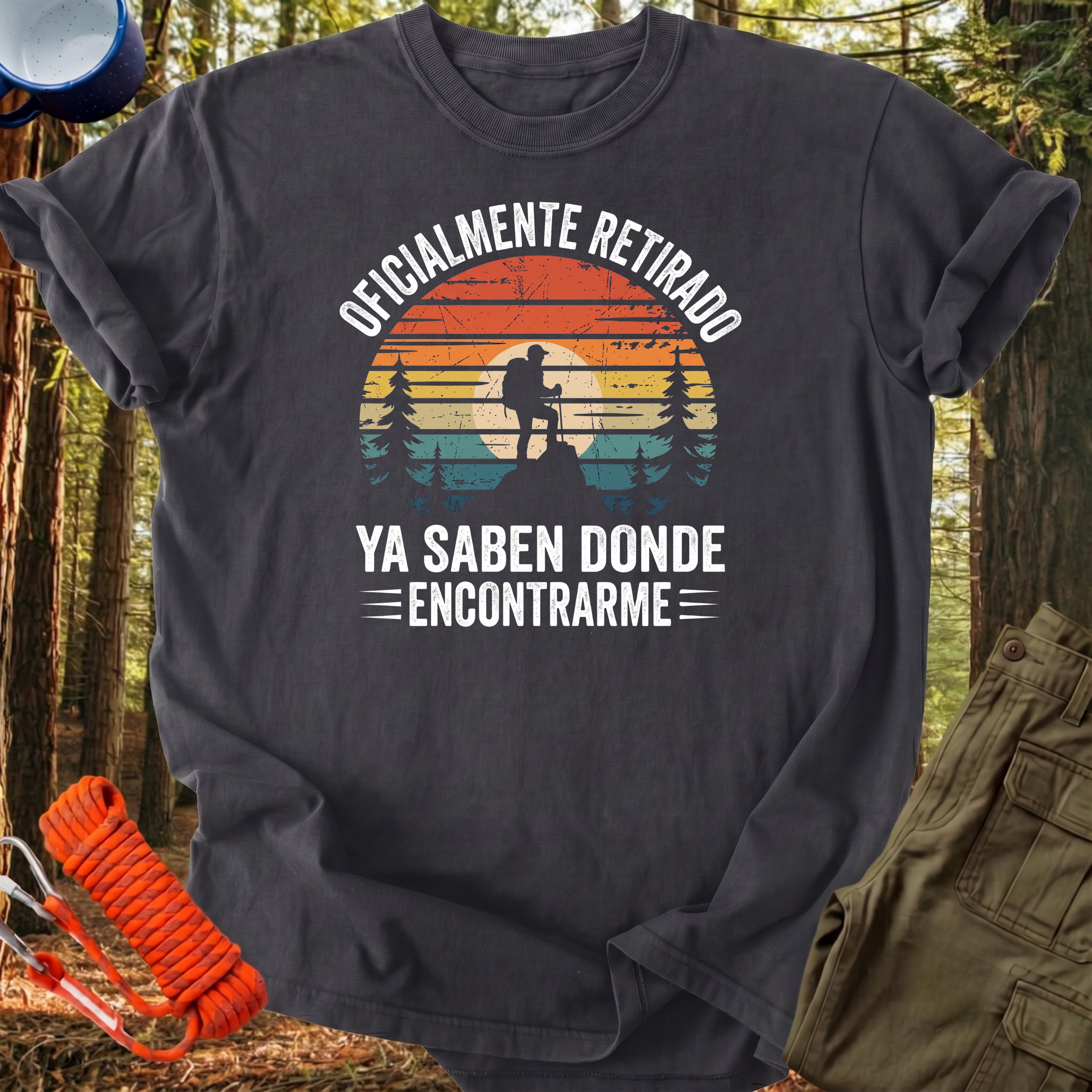 Camiseta Oficialmente Retirado