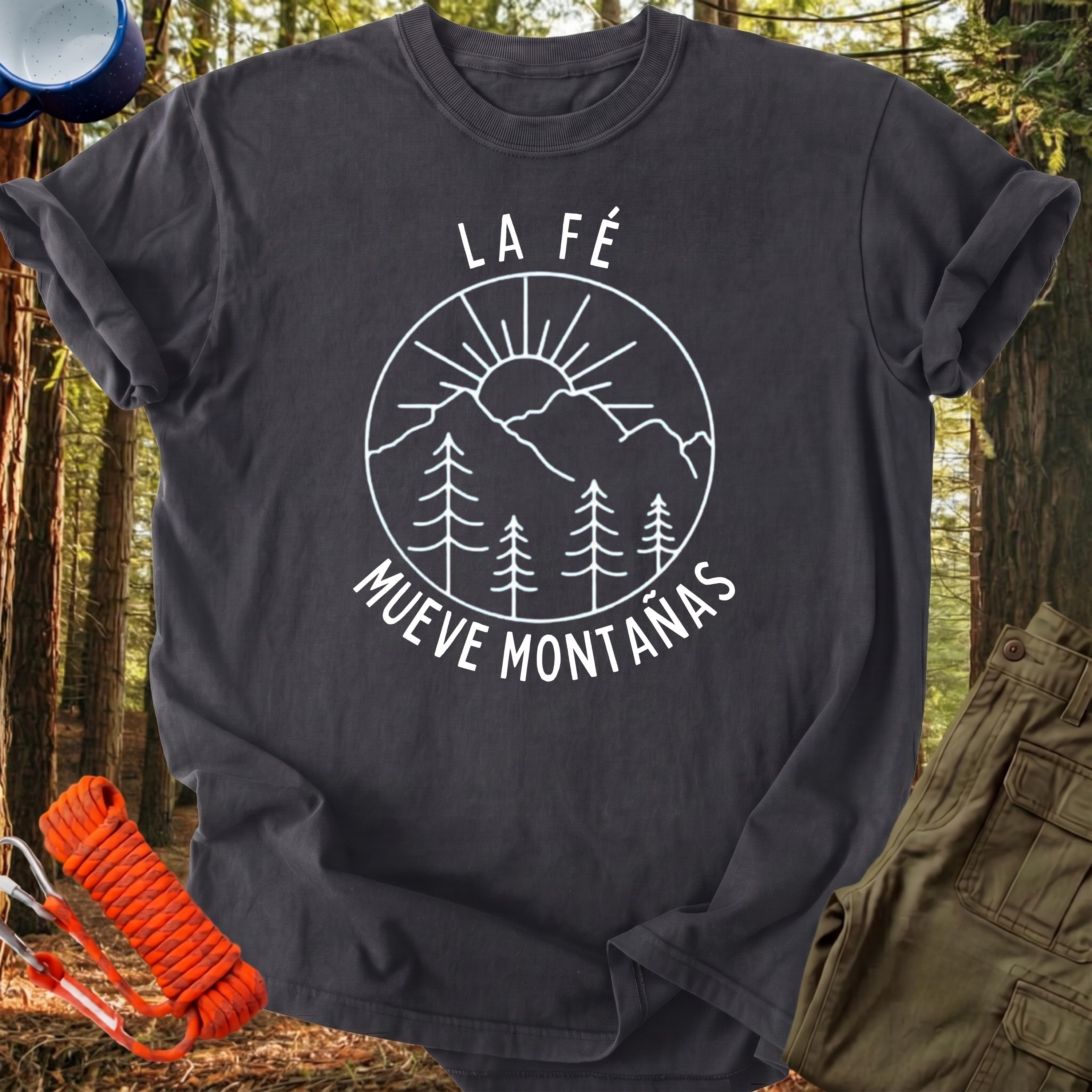 Camiseta La Fé Mueve Montañas