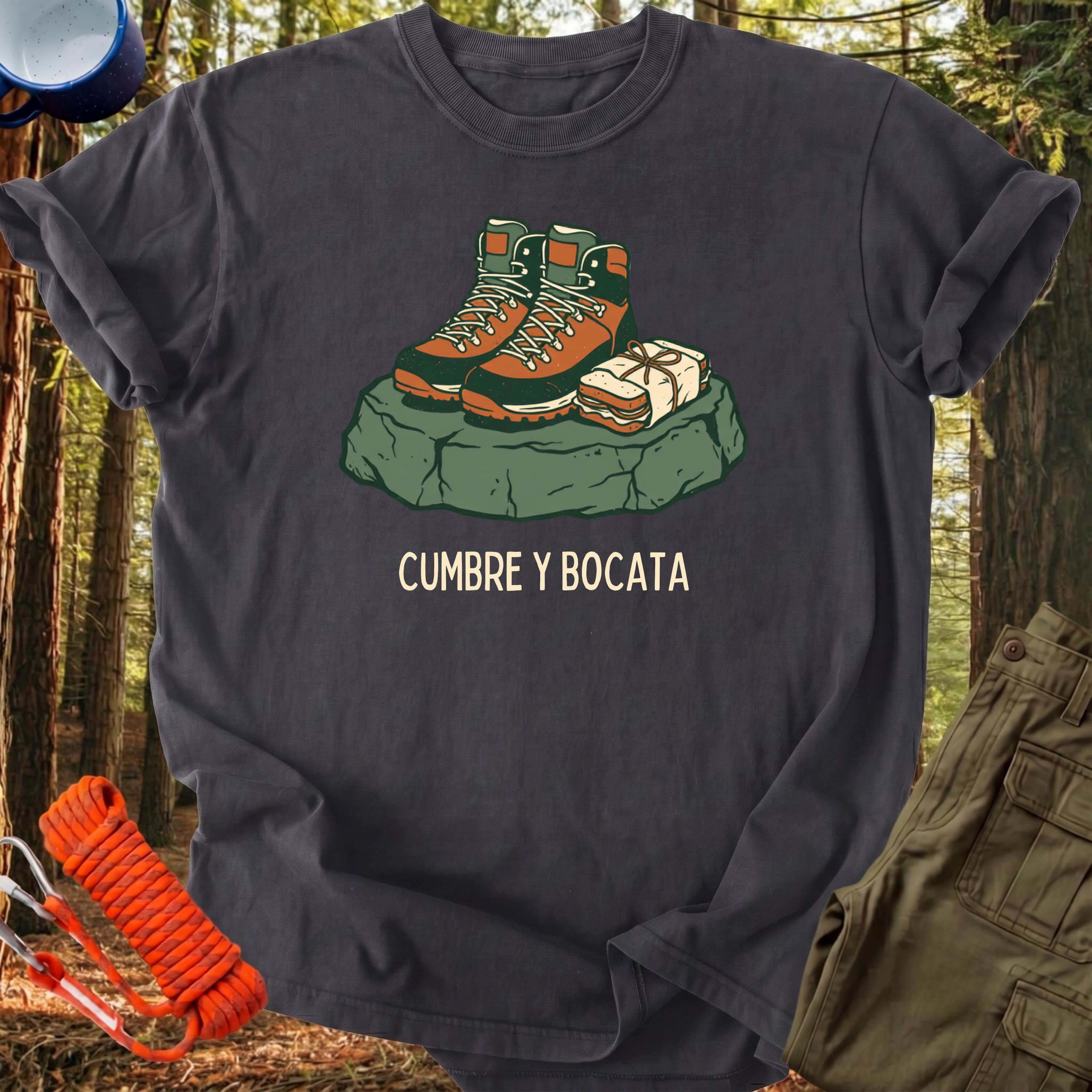Camiseta Cumbre y Bocata