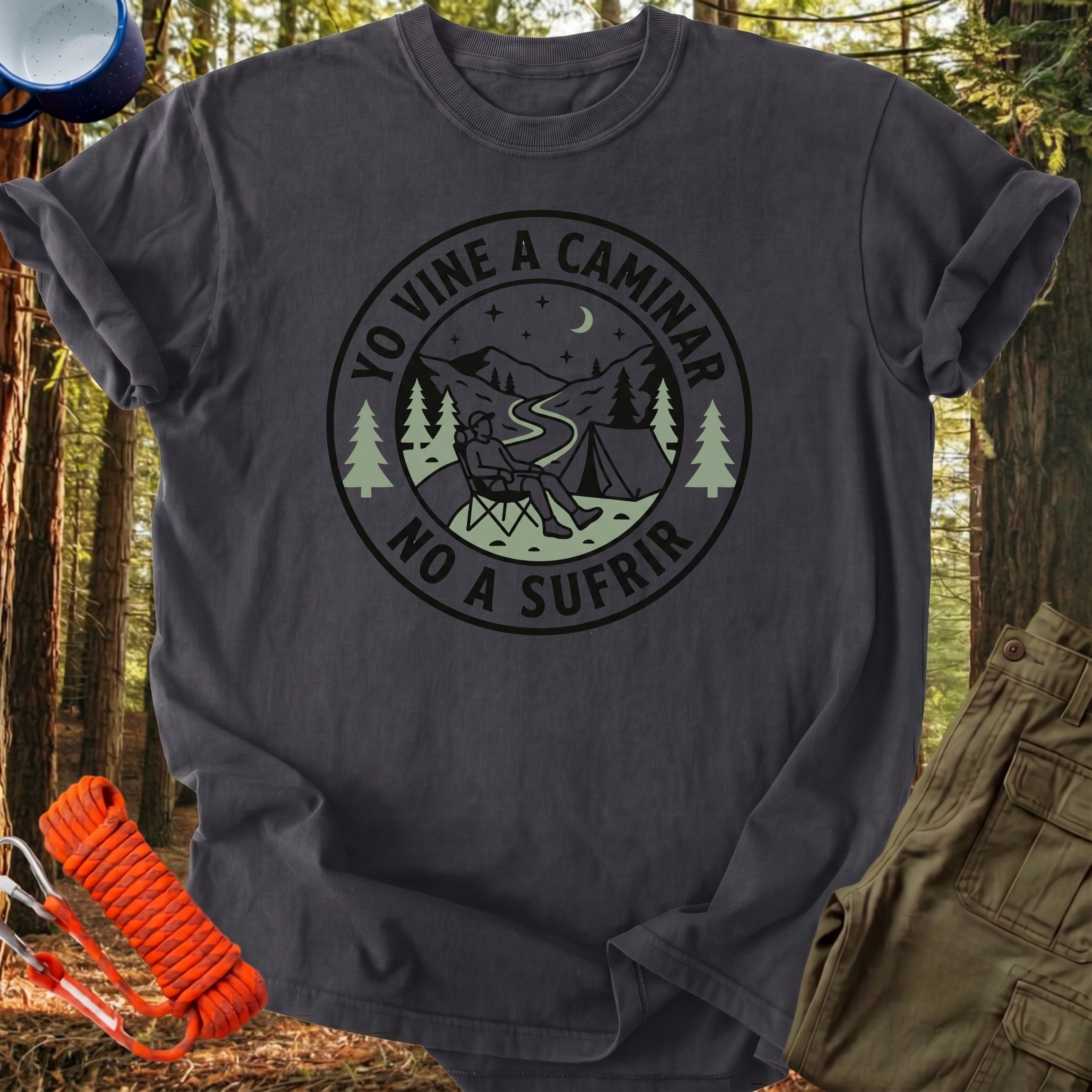 Camiseta Yo Vine a Caminar